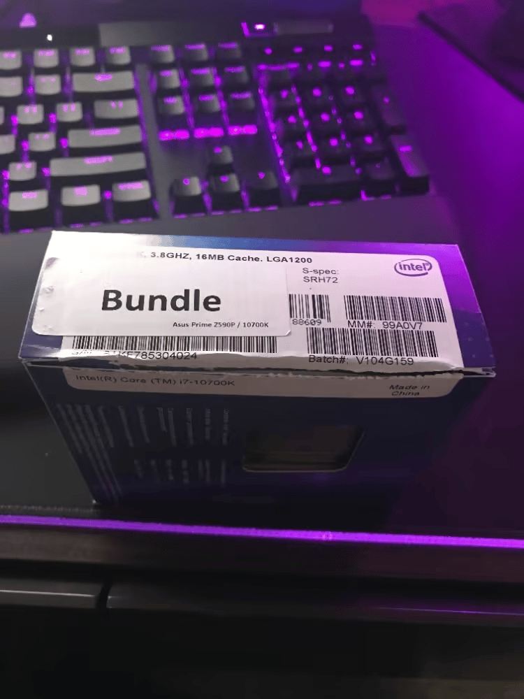 intel core i7-10700k unlocked 8 core processor 