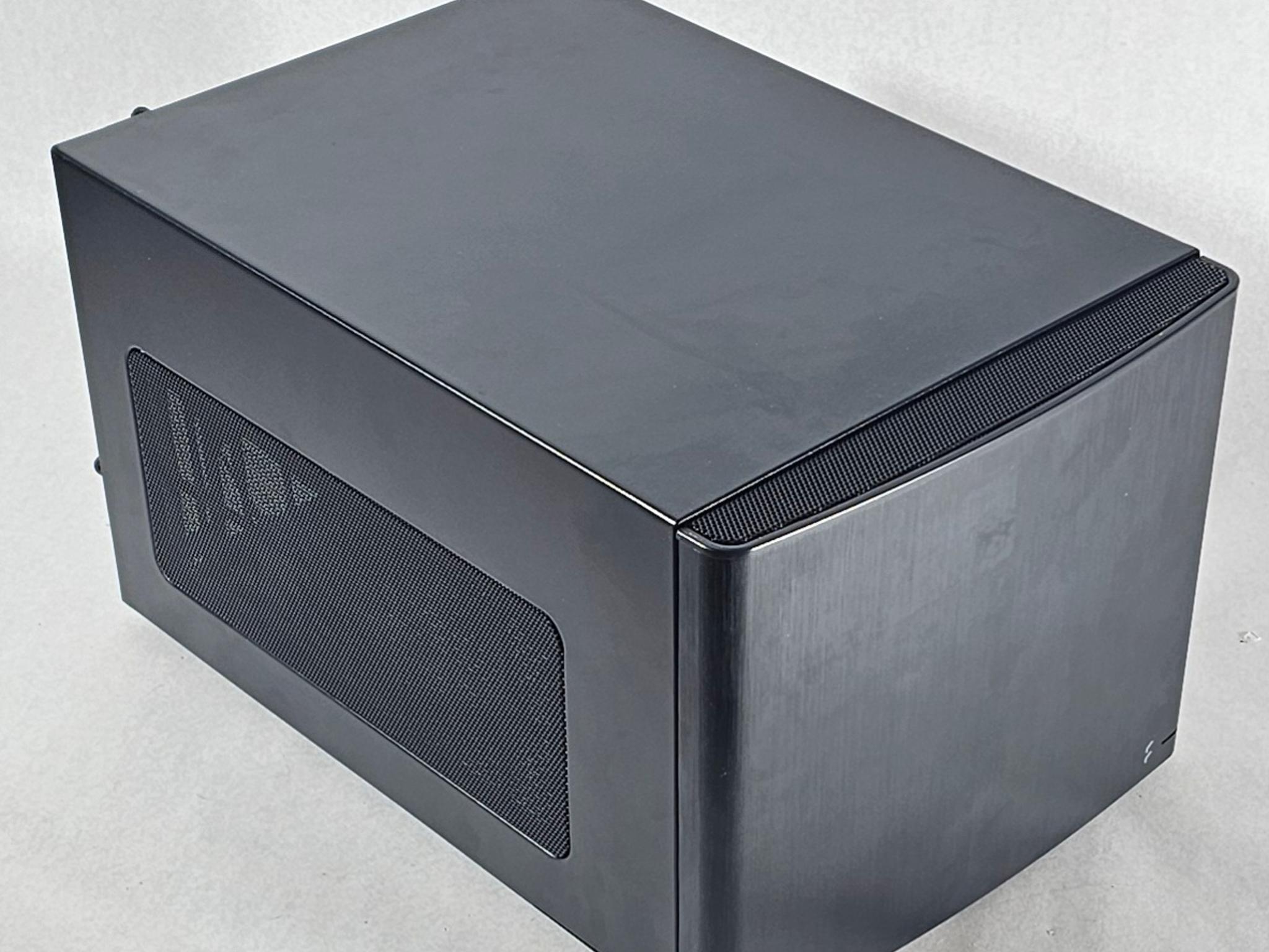 Black ITX PC Case w/ 3 Fans