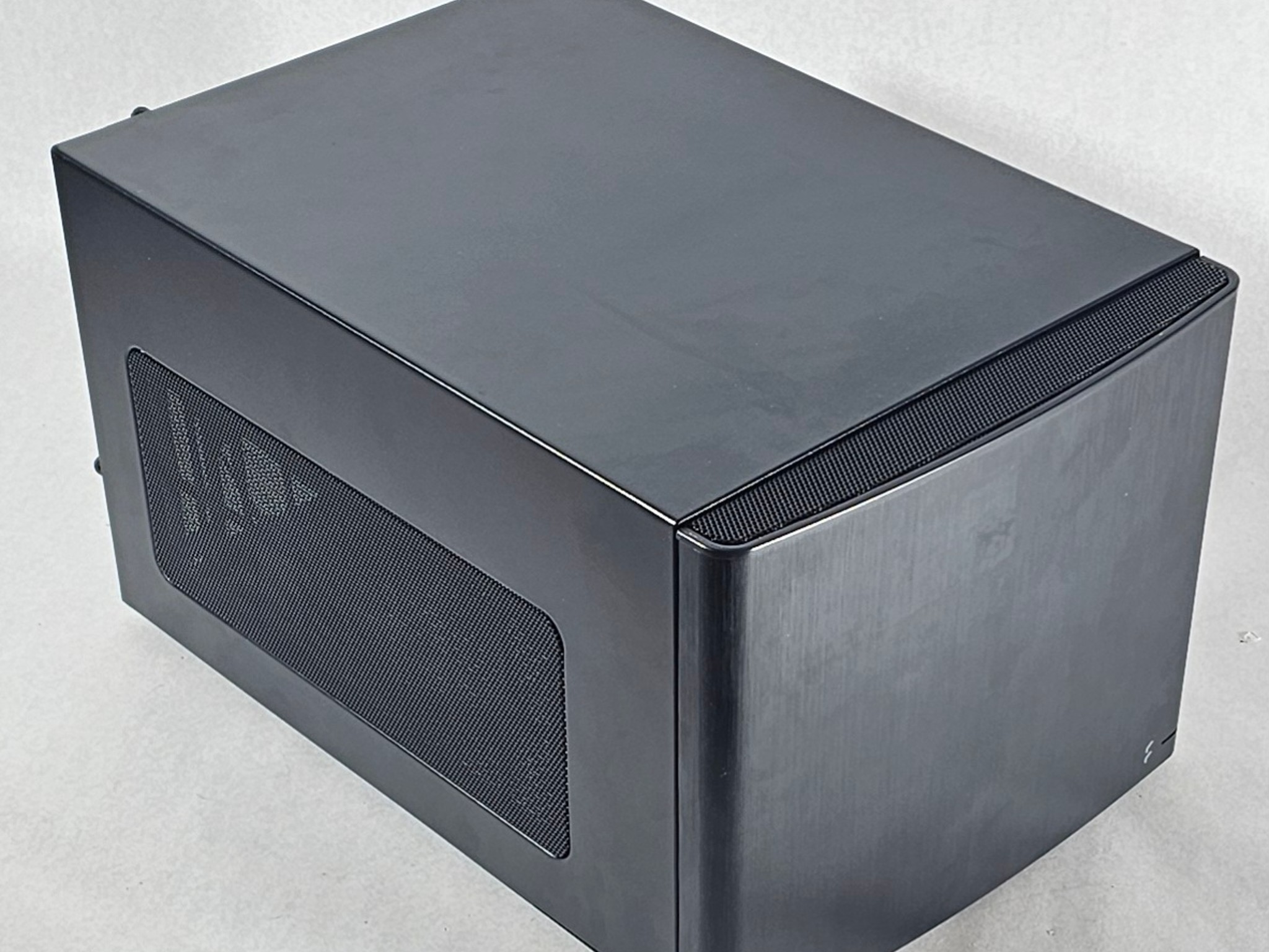 Black ITX PC Case w/ 3 Fans