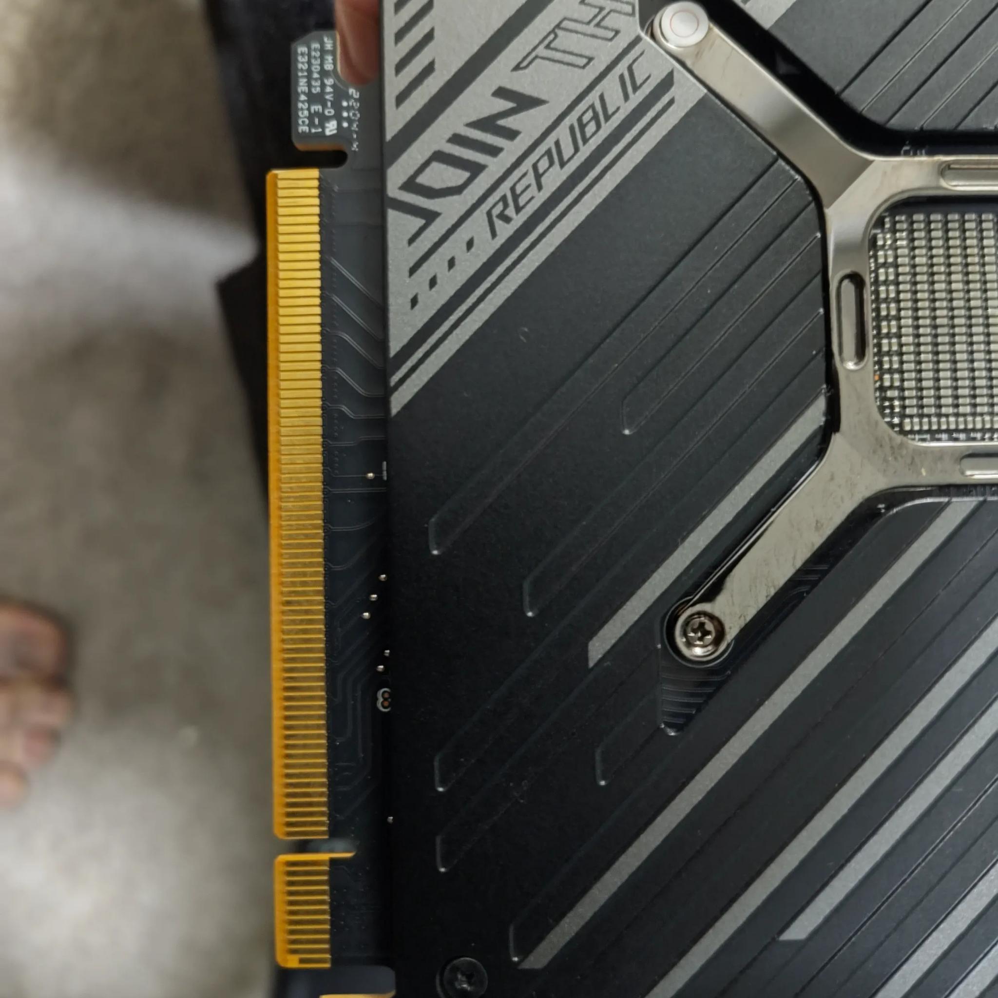 AMD Radeon 6900XT ROG STRIX gaming GPU
