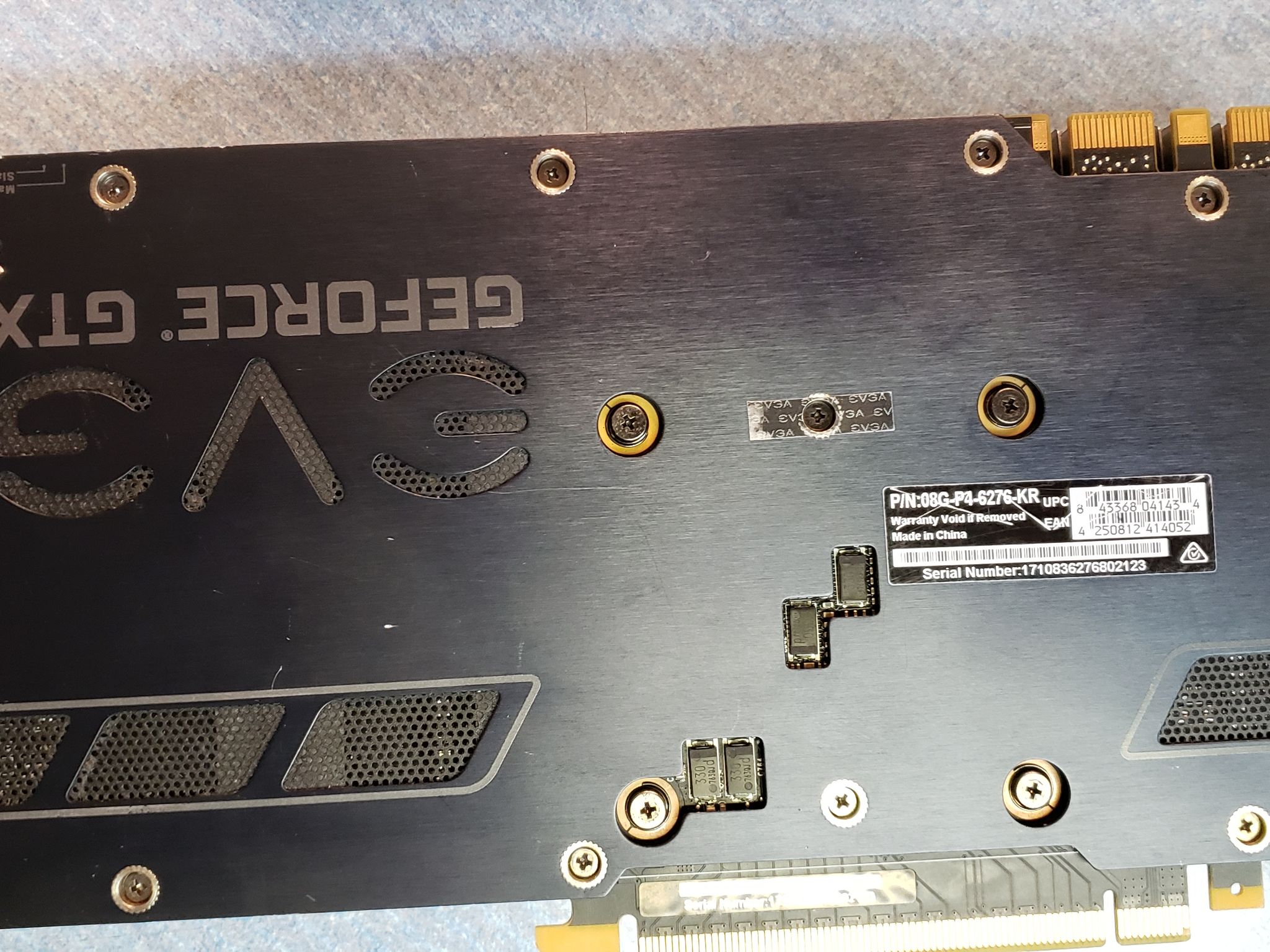 EVGA GTX 1070 FTW graphics card