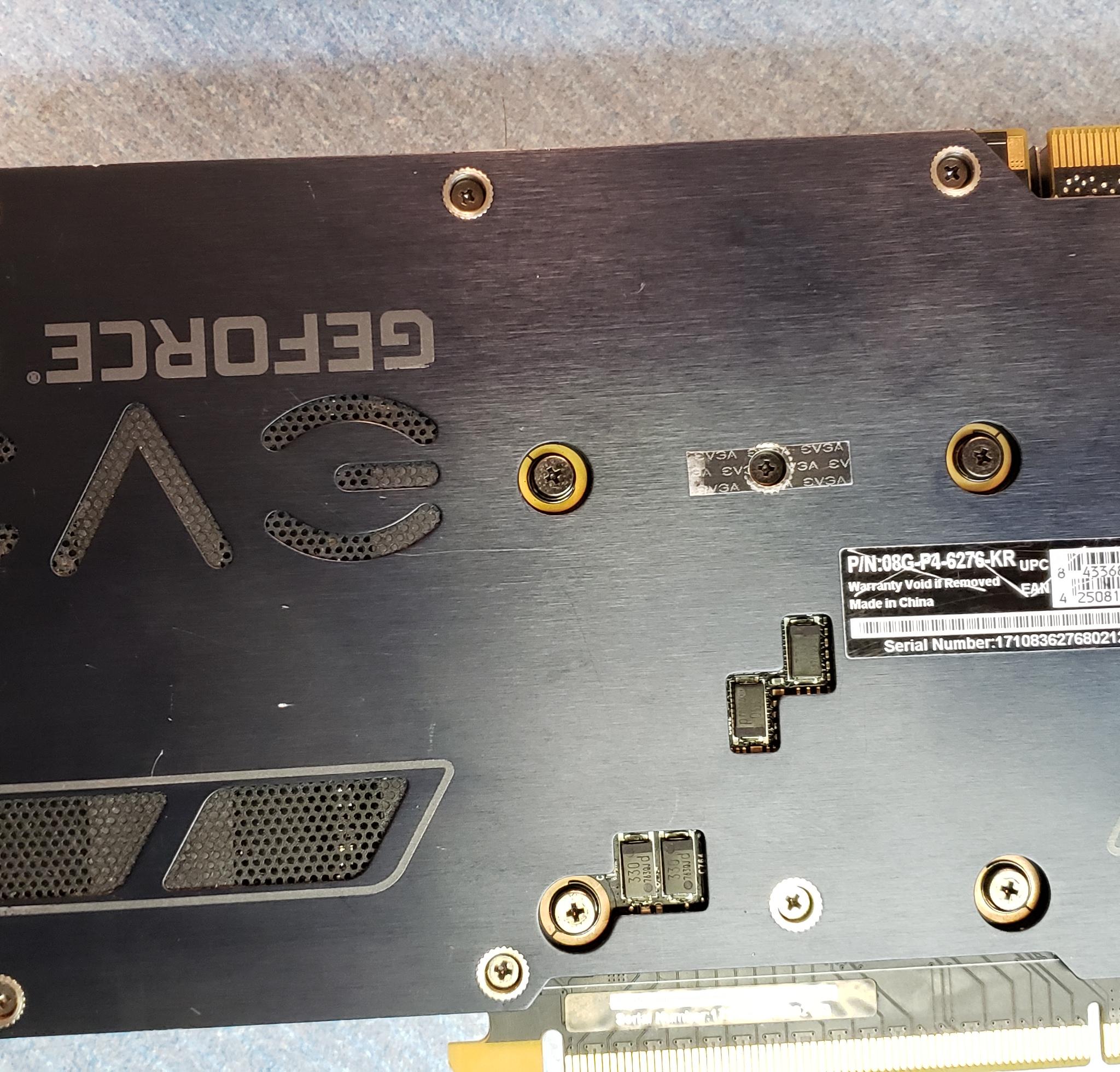 EVGA GTX 1070 FTW graphics card
