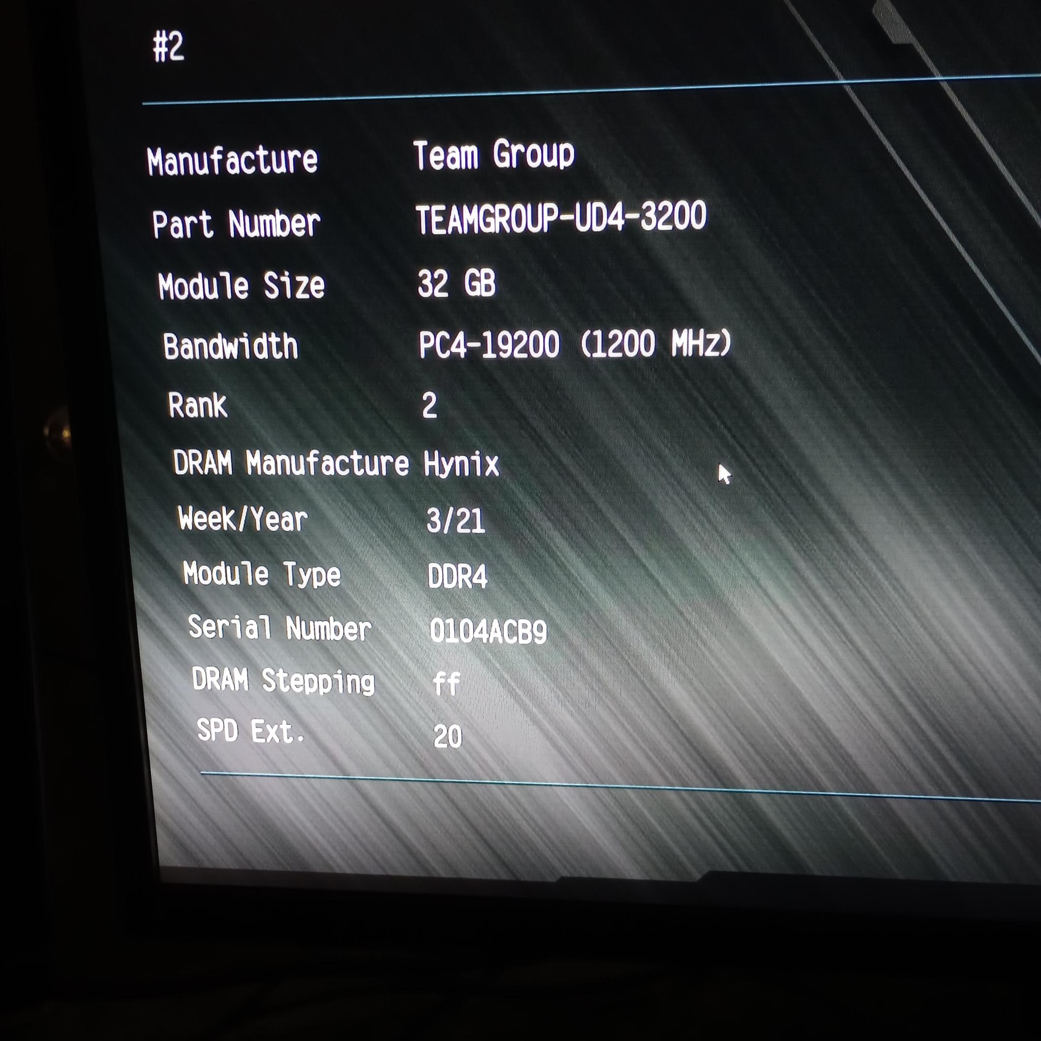 Team T-Force Vulcan Z DDR4-3200 64GB (32x2) CL16