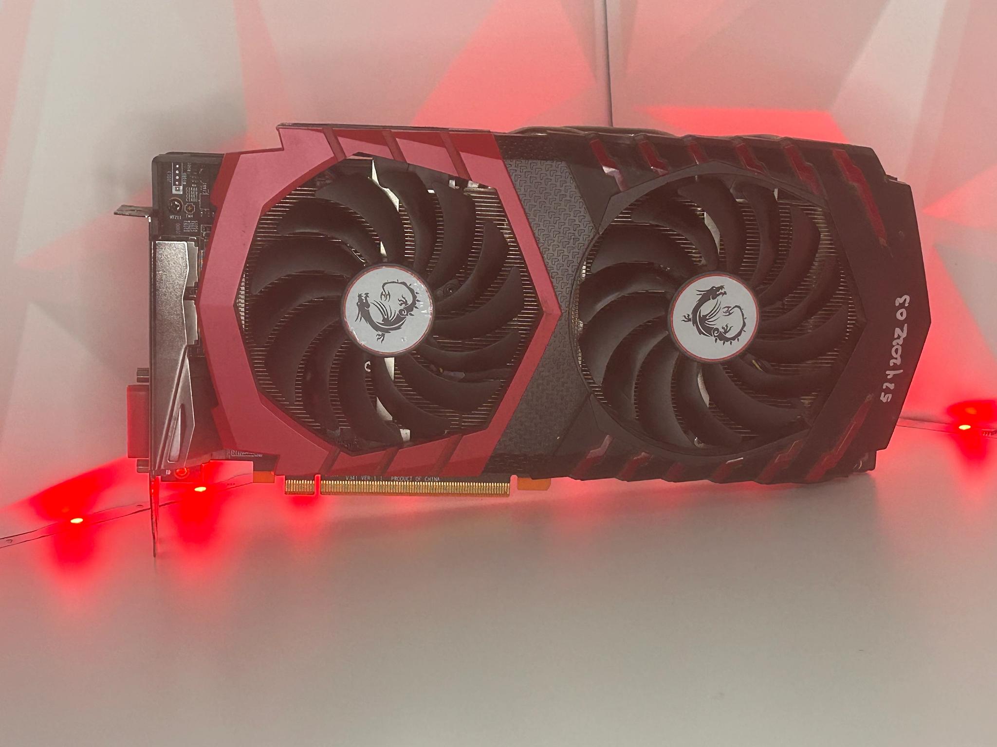 MSI RX 480 8GB GDDR5 Gaming Graphics Card