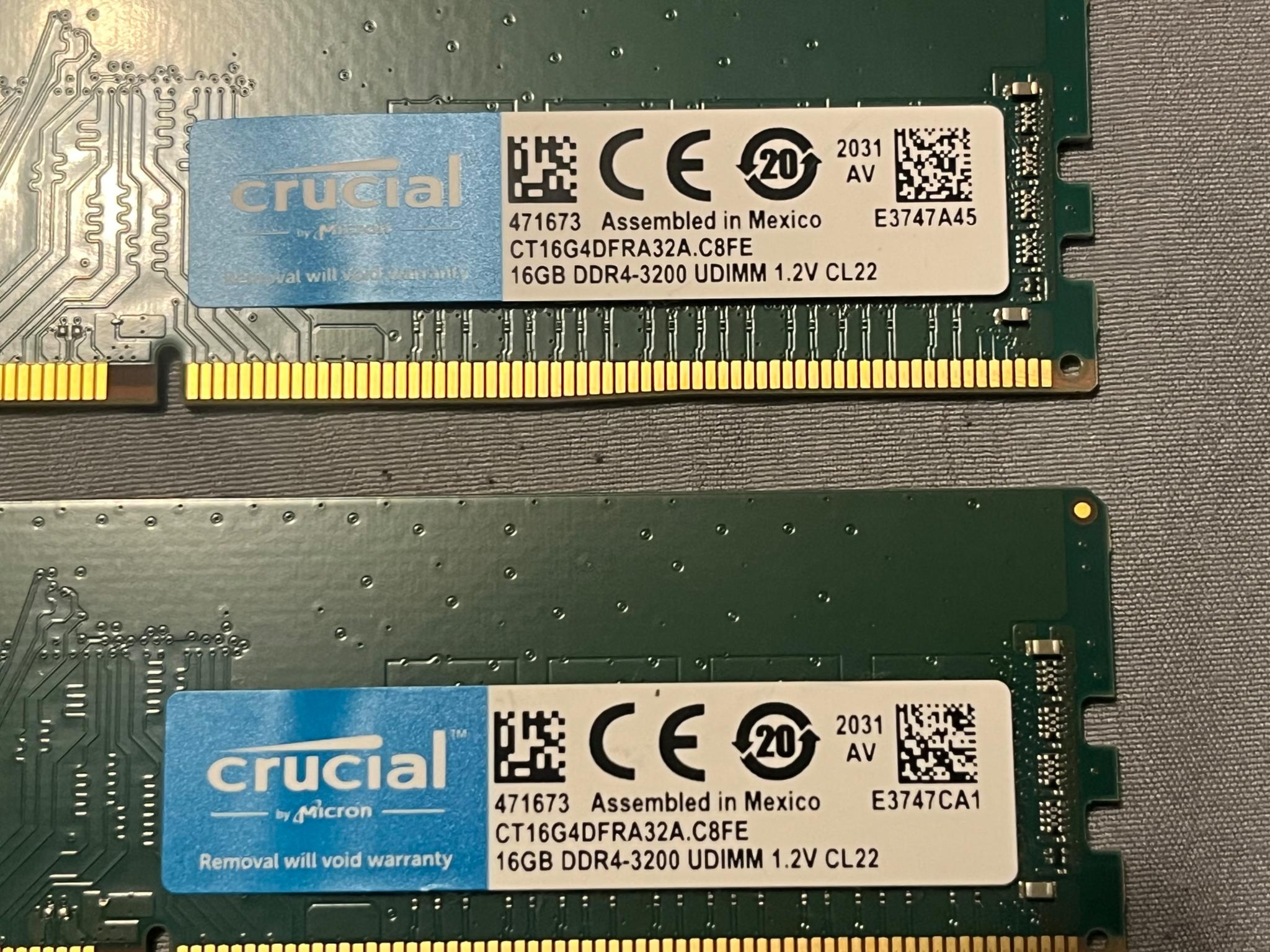 Crucial 32GB DDR4 RAM