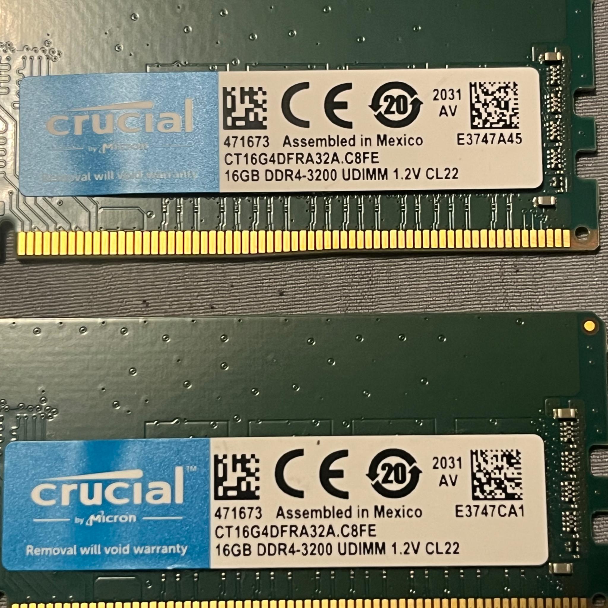 Crucial 32GB DDR4 RAM
