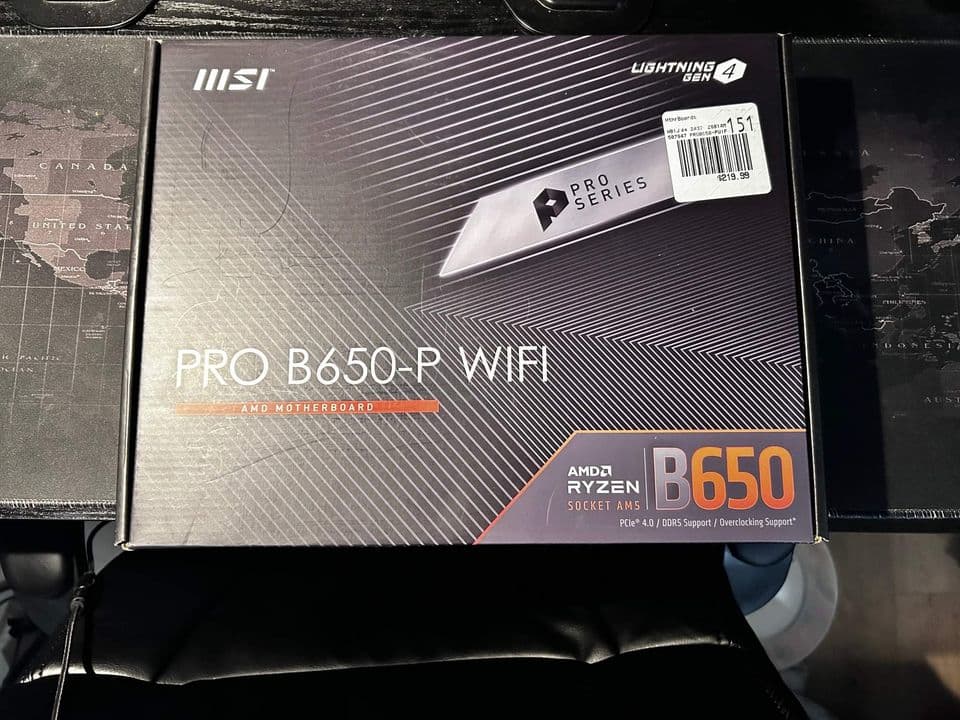 MSi b650-P Pro WIFI - ATX