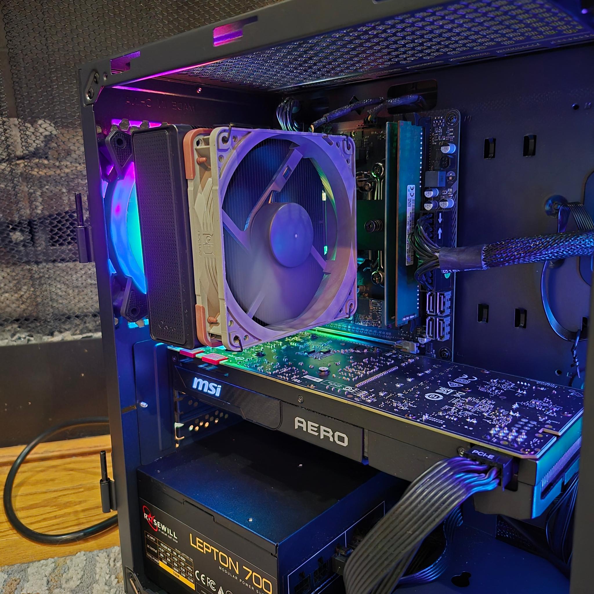 Quiet Compact Starter | Warranty Included | i5-10500T, 16GB RAM, GTX 1080 8GB, 512GB NVME, Win11