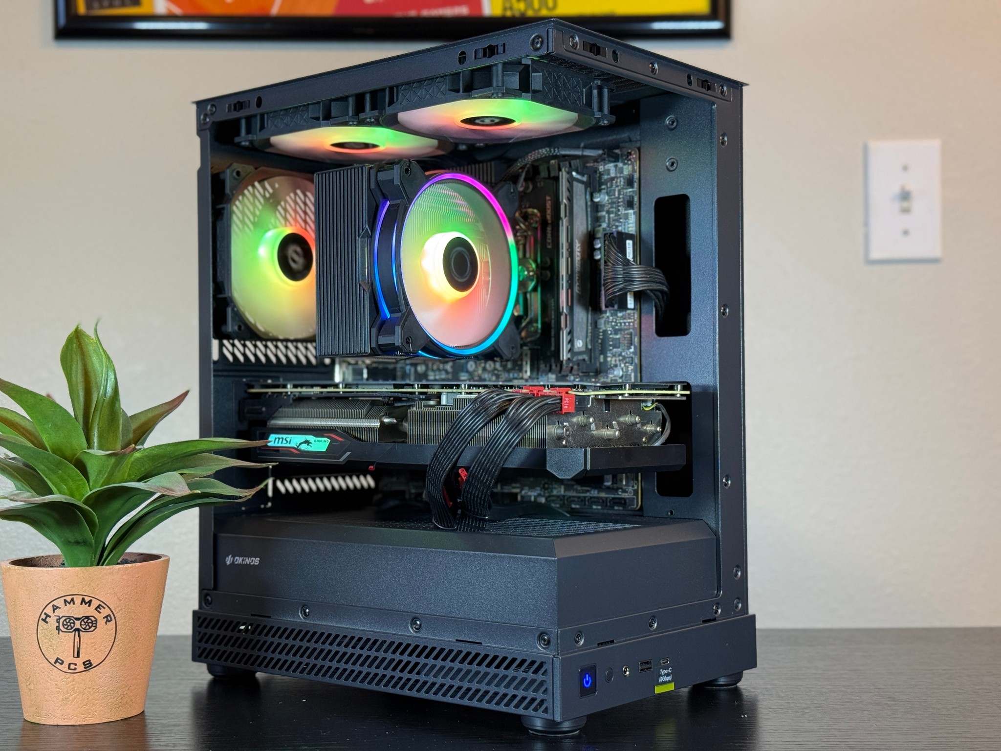 ゲーミングPC/Core i5 10400F/RX5700/新品SSD512GB 💥RX 5700 XT, Intel i5-10400F, 16gb RAM, 500gb SSD💥| Gaming PC