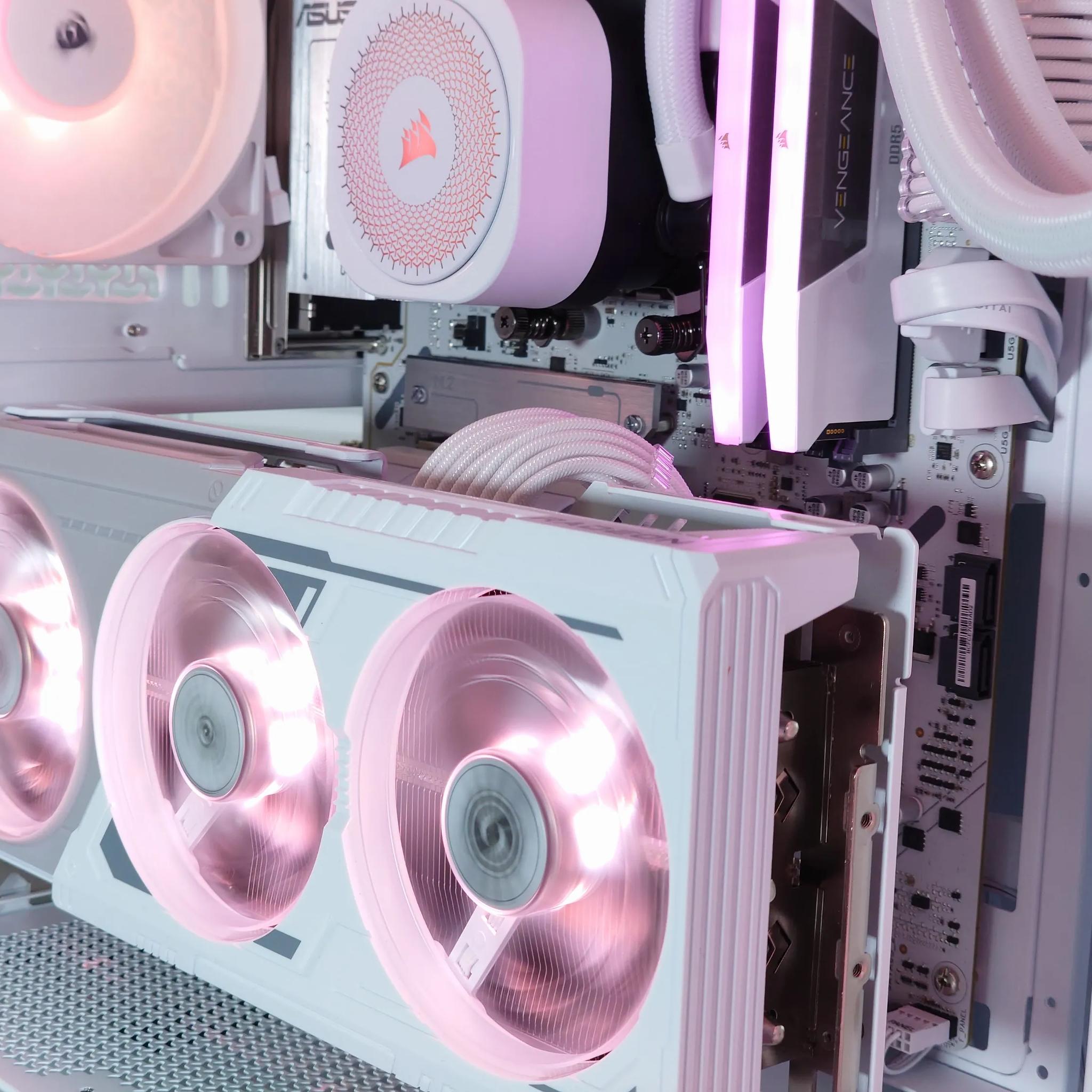 🤍🐻‍❄️All Corsair || All AMD Gaming PC!🥇AMD RX 9070 XT 16GB🥇AMD Ryzen 7 9800X3D 8 core🥇32GB DDR5