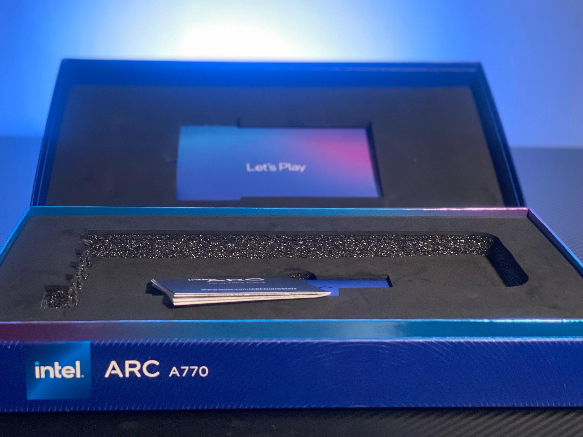 Intel ARC A770 (box only)