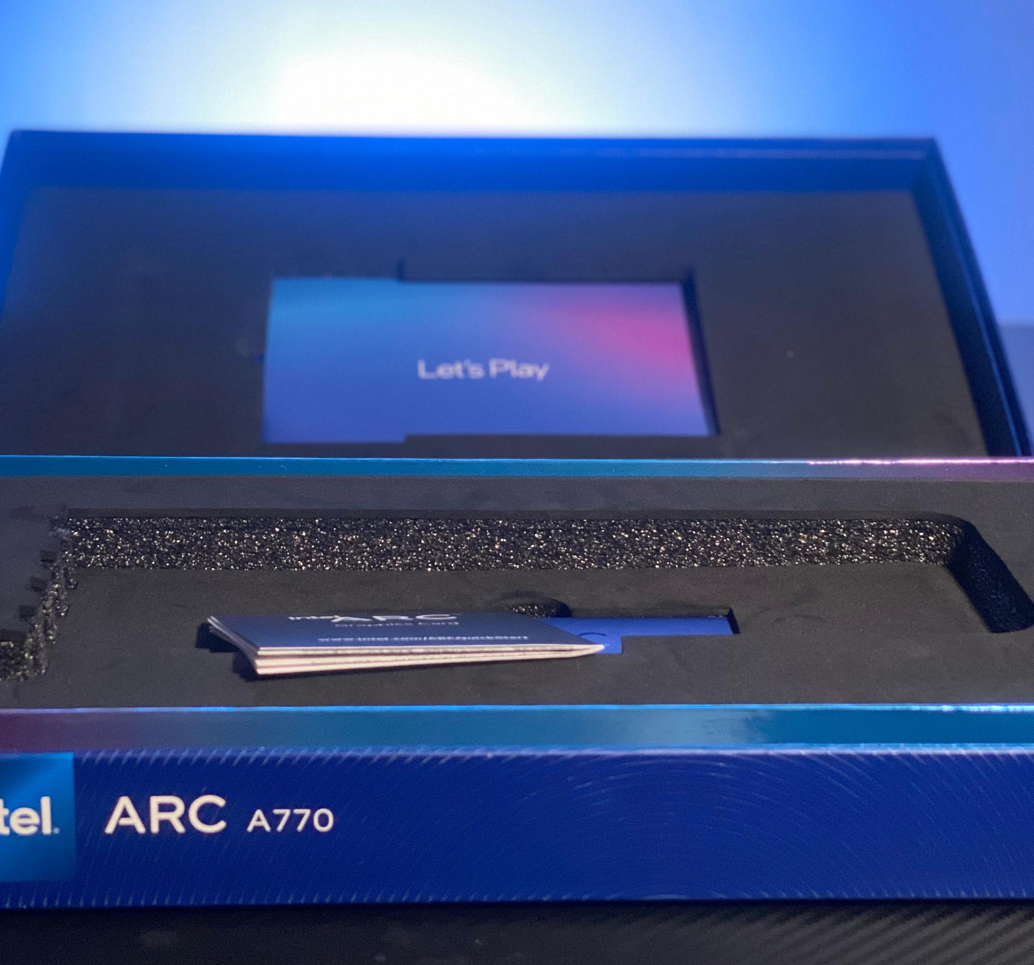 Intel ARC A770 (box only)