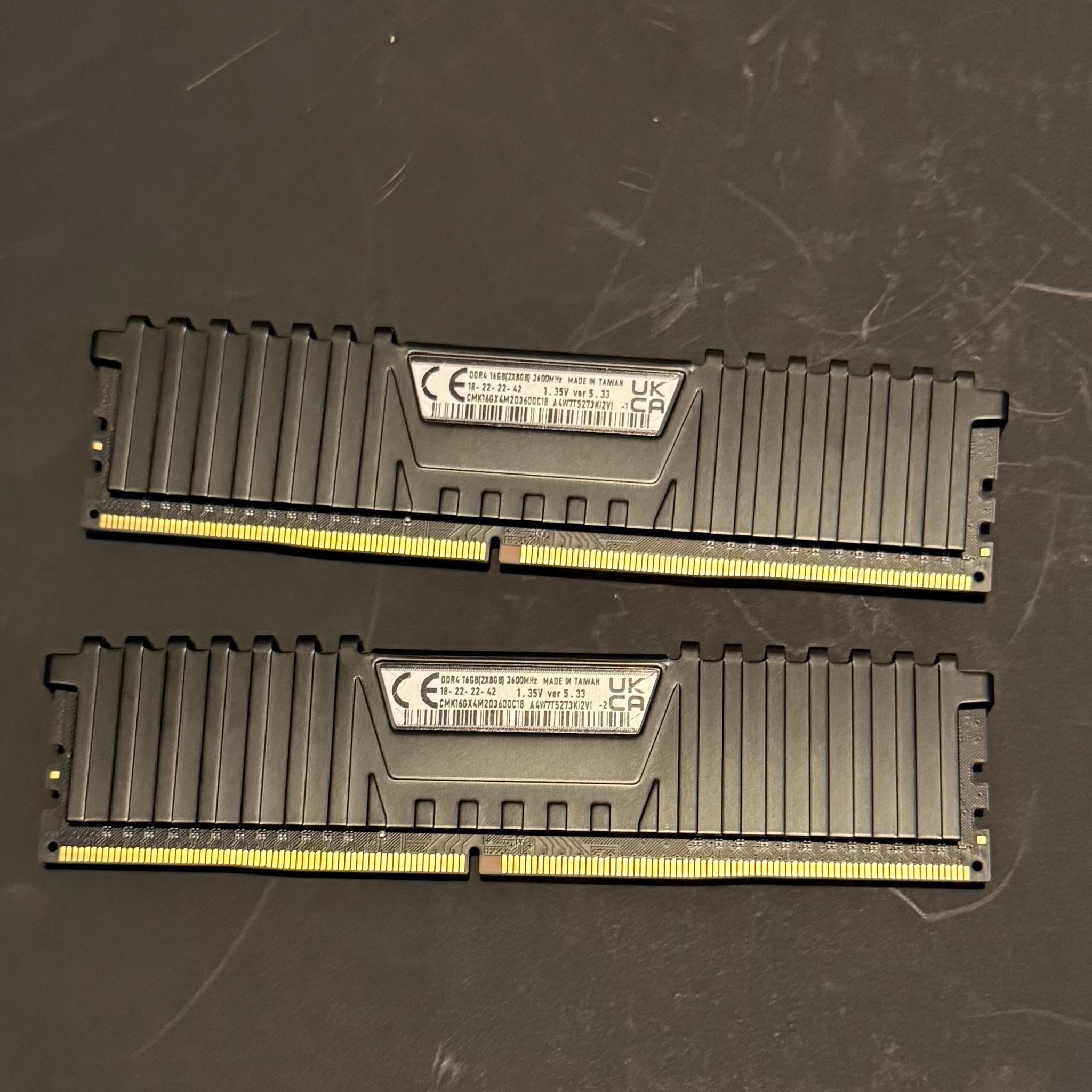 Corsair Vengeance LPX 16GB DDR4-3600 (2x8GB)
