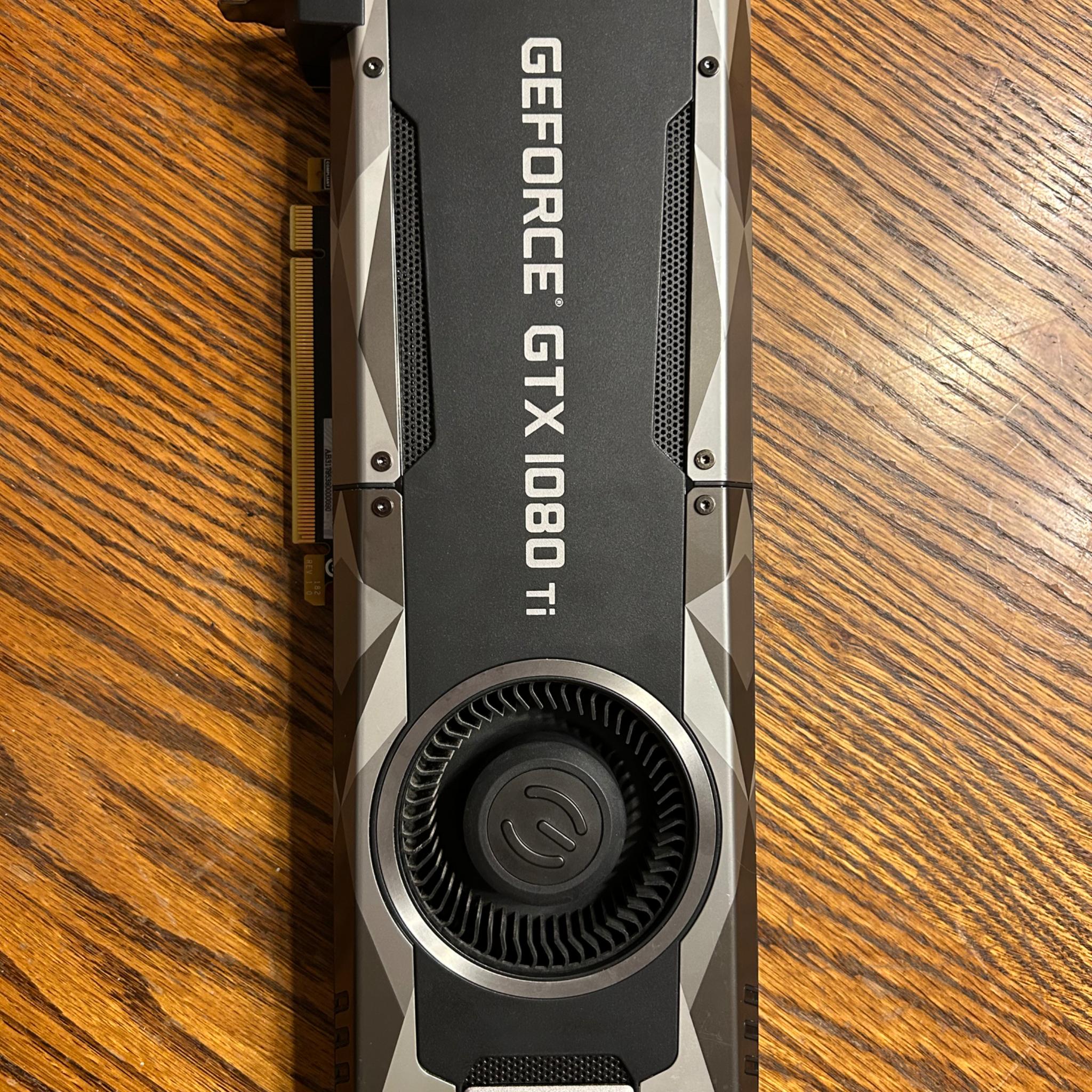 EVGA GTX 1080ti 11GB GPU Graphics Card