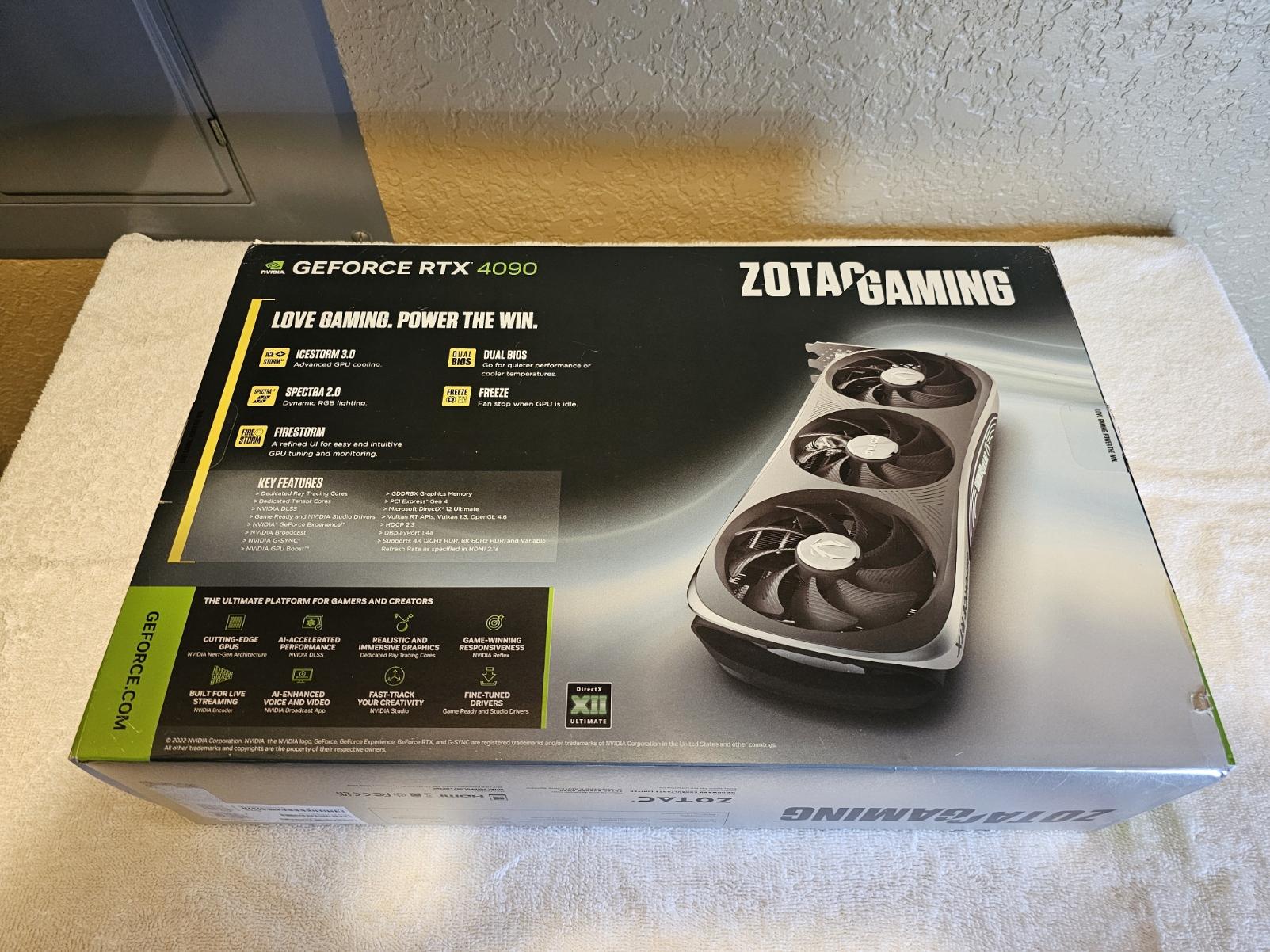 Zotac 4090 Trinity OC