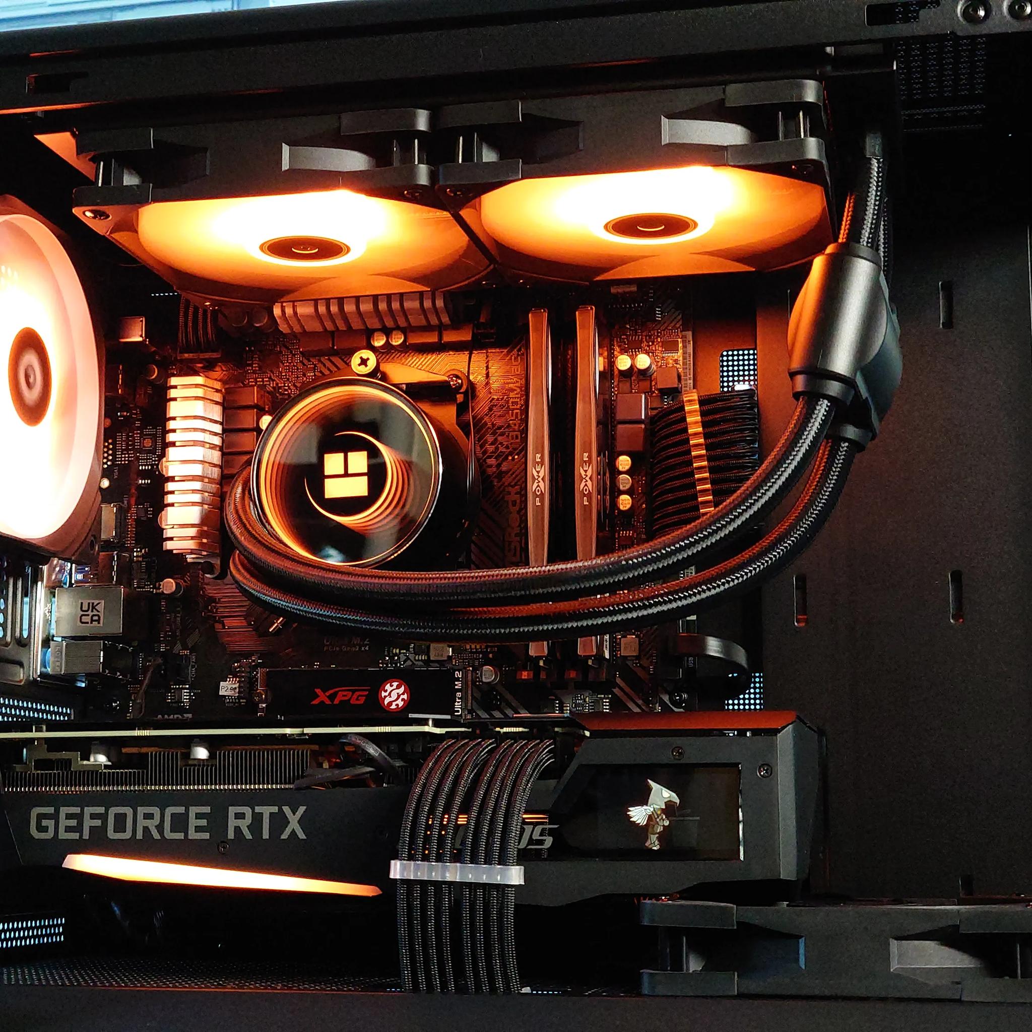 🖤Darkstar🖤Gaming PC▪️Nvidia RTX 3070 8GB▪️AMD Ryzen 5 5600 6 core▪️32GB DDR4 ▪️ 1TB SSD