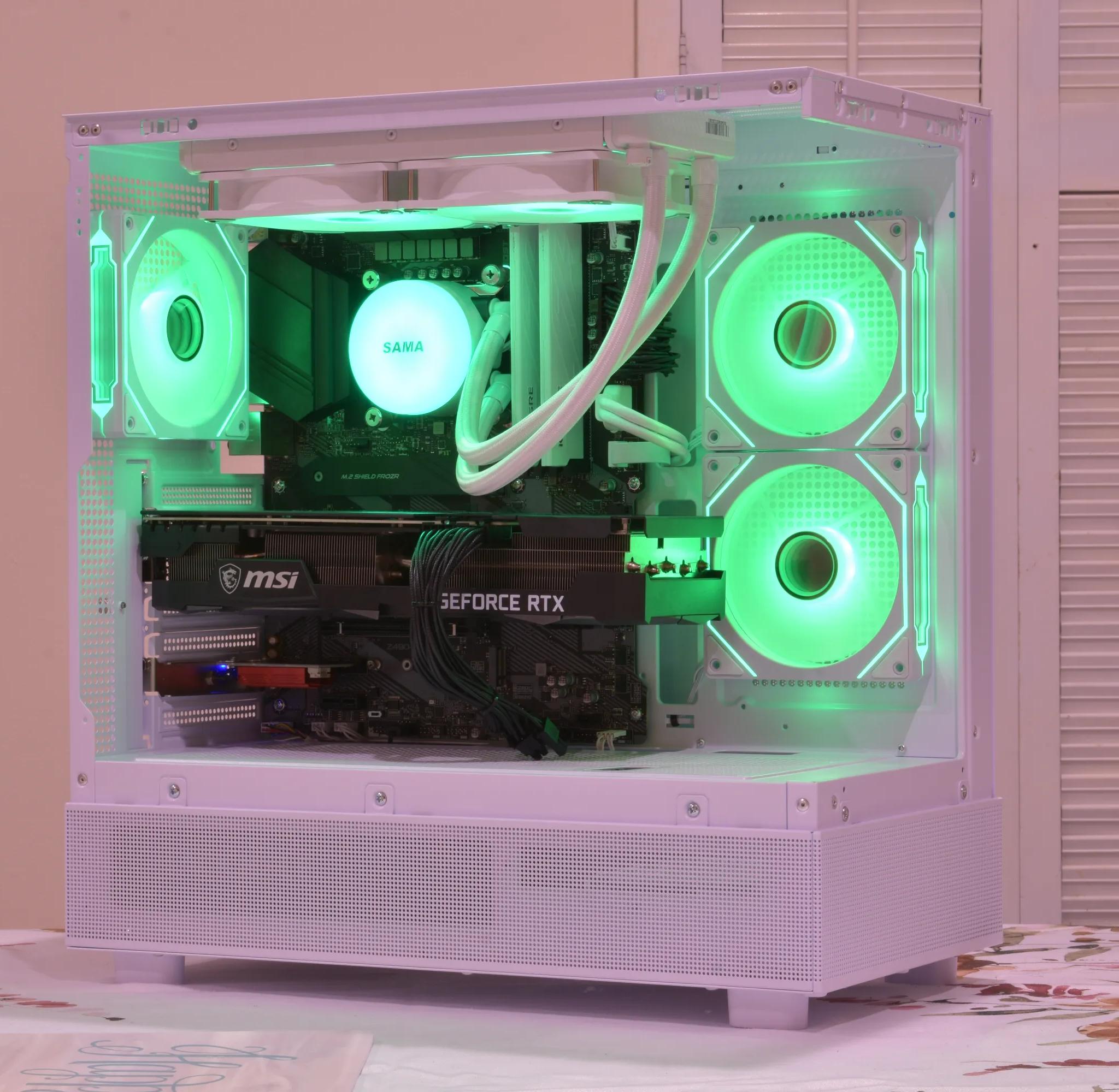 🎮Pro Gamer🎮 Intel i7 10700K | RTX 3070ti 8GB | 32GB DDR4 | 2TB Gen4 nVME SSD | RGB | Win11 + Wifi
