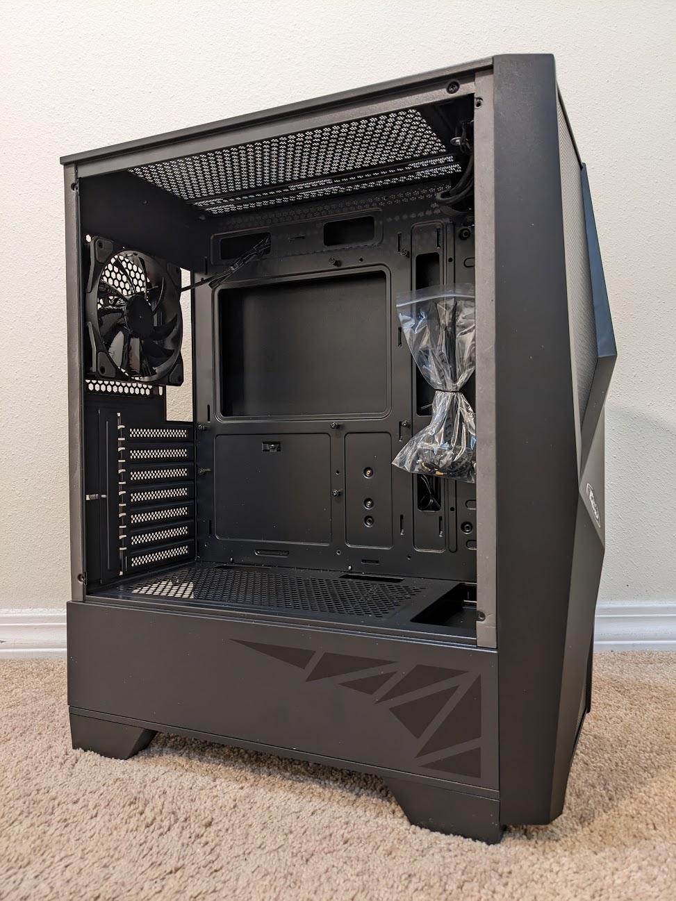 Open Box MSI MAG Forge 100R Mid Tower Gaming Case with ARGB fans