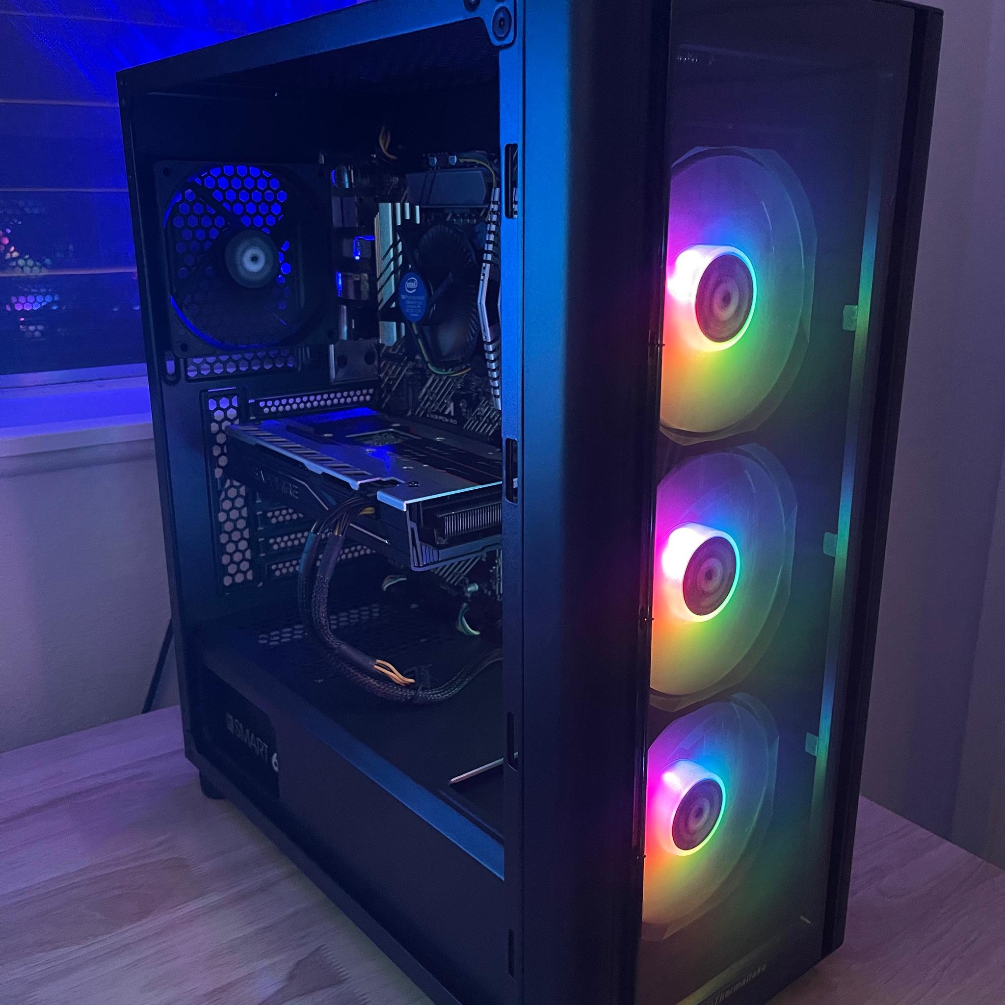 RX590 8GB + i3-10100f