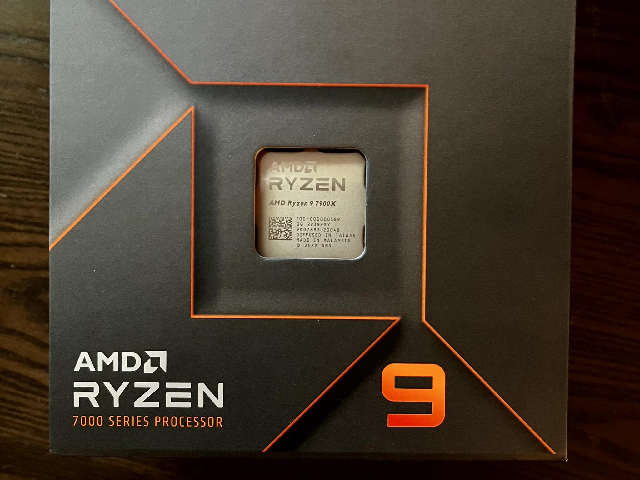 Ryzen 9 7900X 12 Core 24 Thread **NEW**