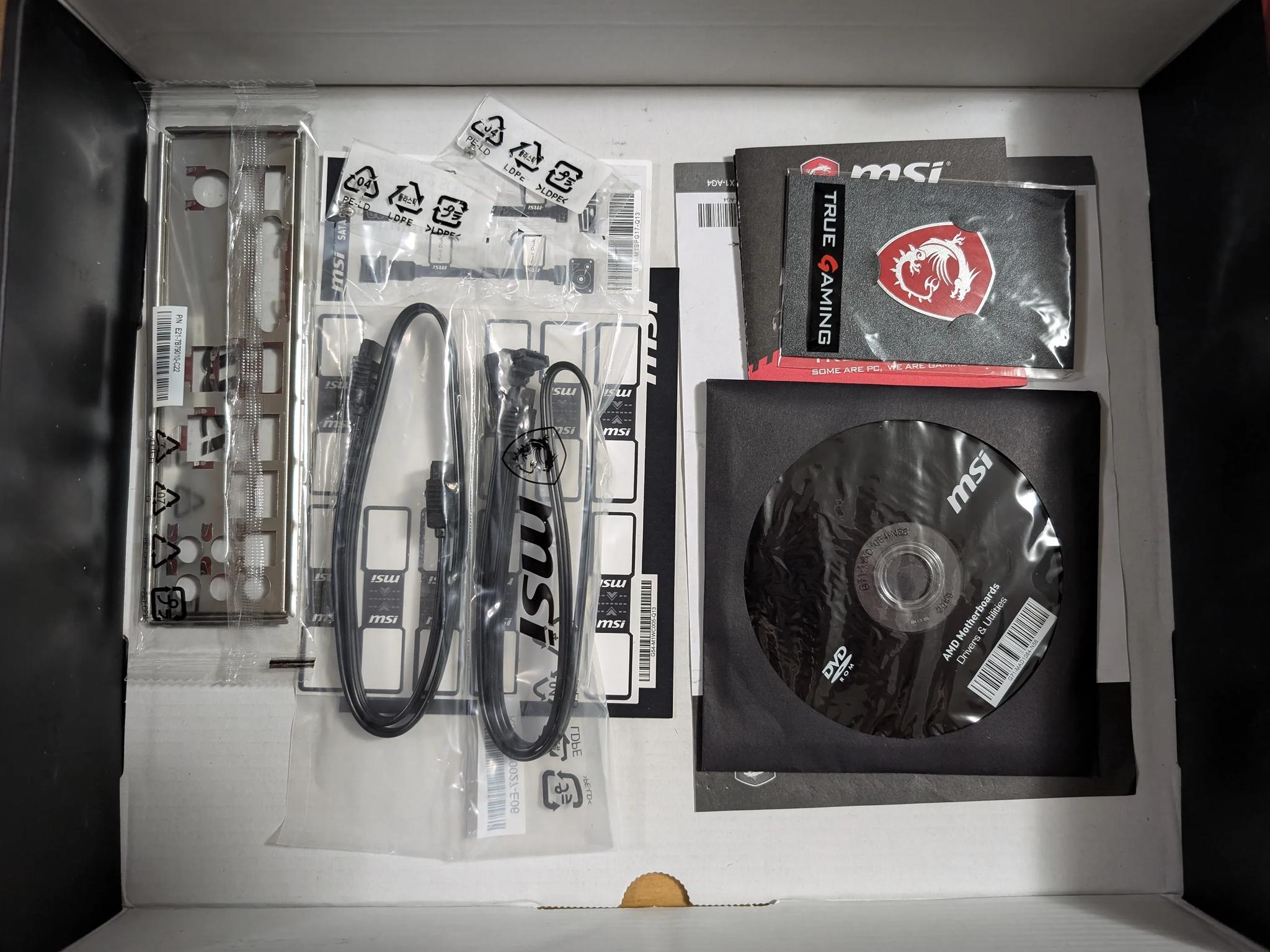 MSI X470 Gaming PLUS MAX ATX AM4 motherboard
