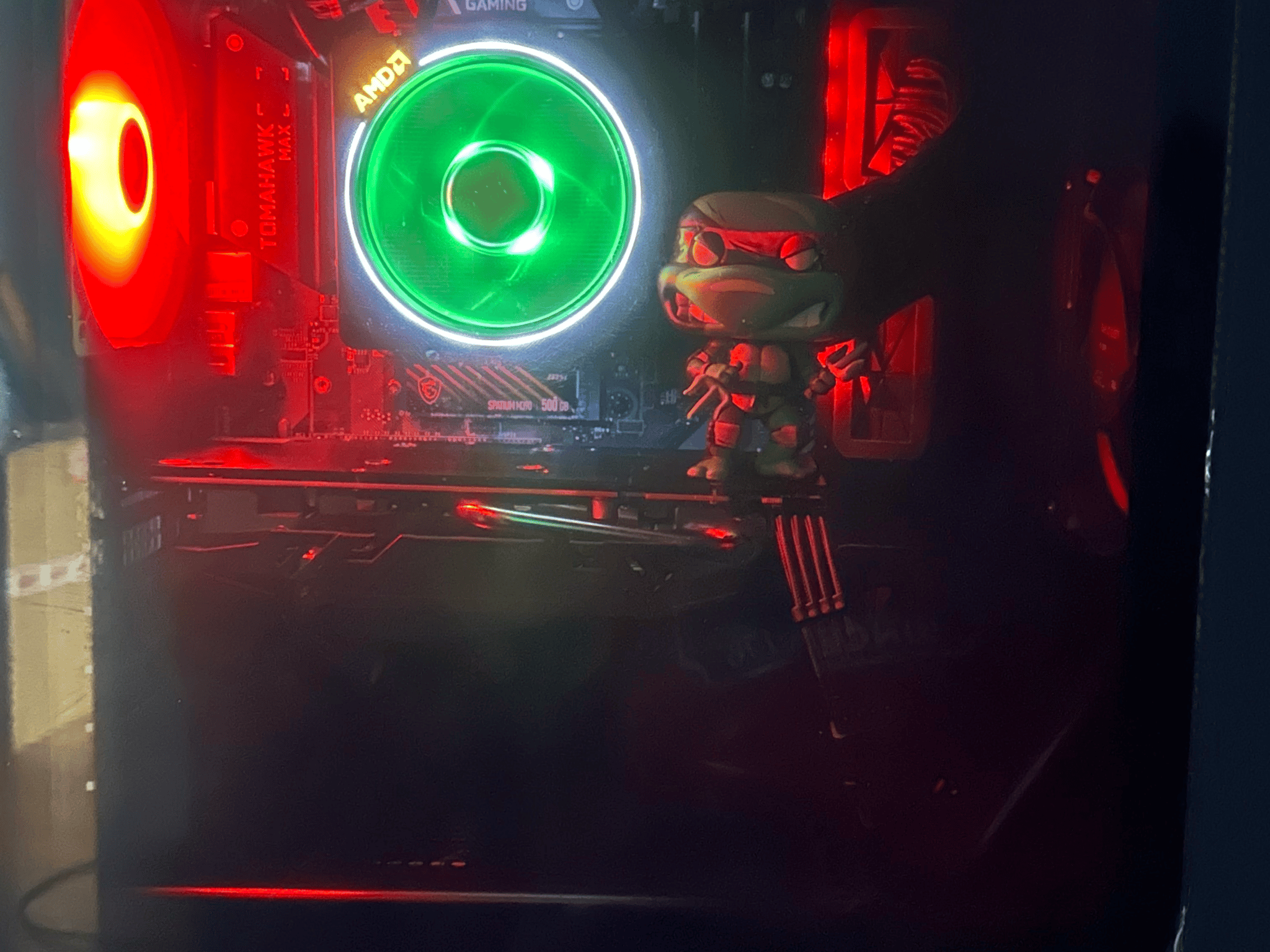 Raphael TMNT|| Gaming PC- Ryzen 3100 4Cores/8Threads-AMD RX 580 8GB-16GB DDR4 RAM-500GB SSD NVME