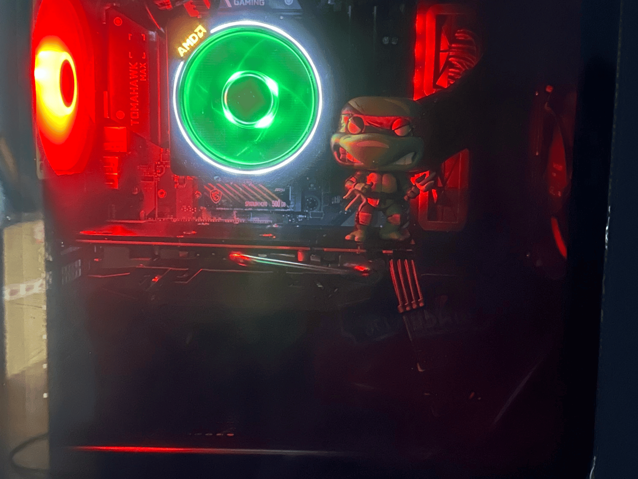 Raphael TMNT|| Gaming PC- Ryzen 3100 4Cores/8Threads-AMD RX 580 8GB-16GB DDR4 RAM-500GB SSD NVME