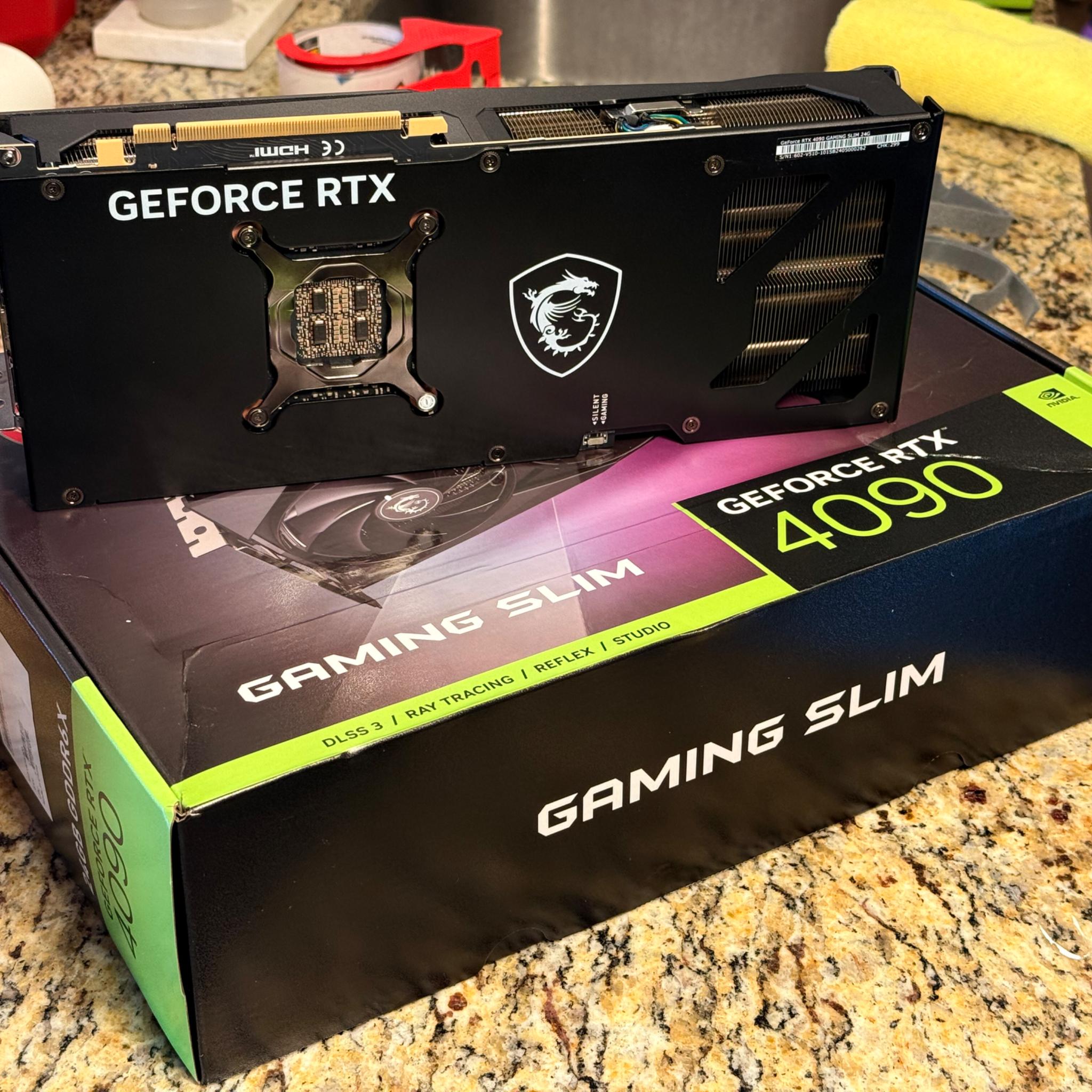 4090 - MSI Gaming Slim - Like New Barely Used