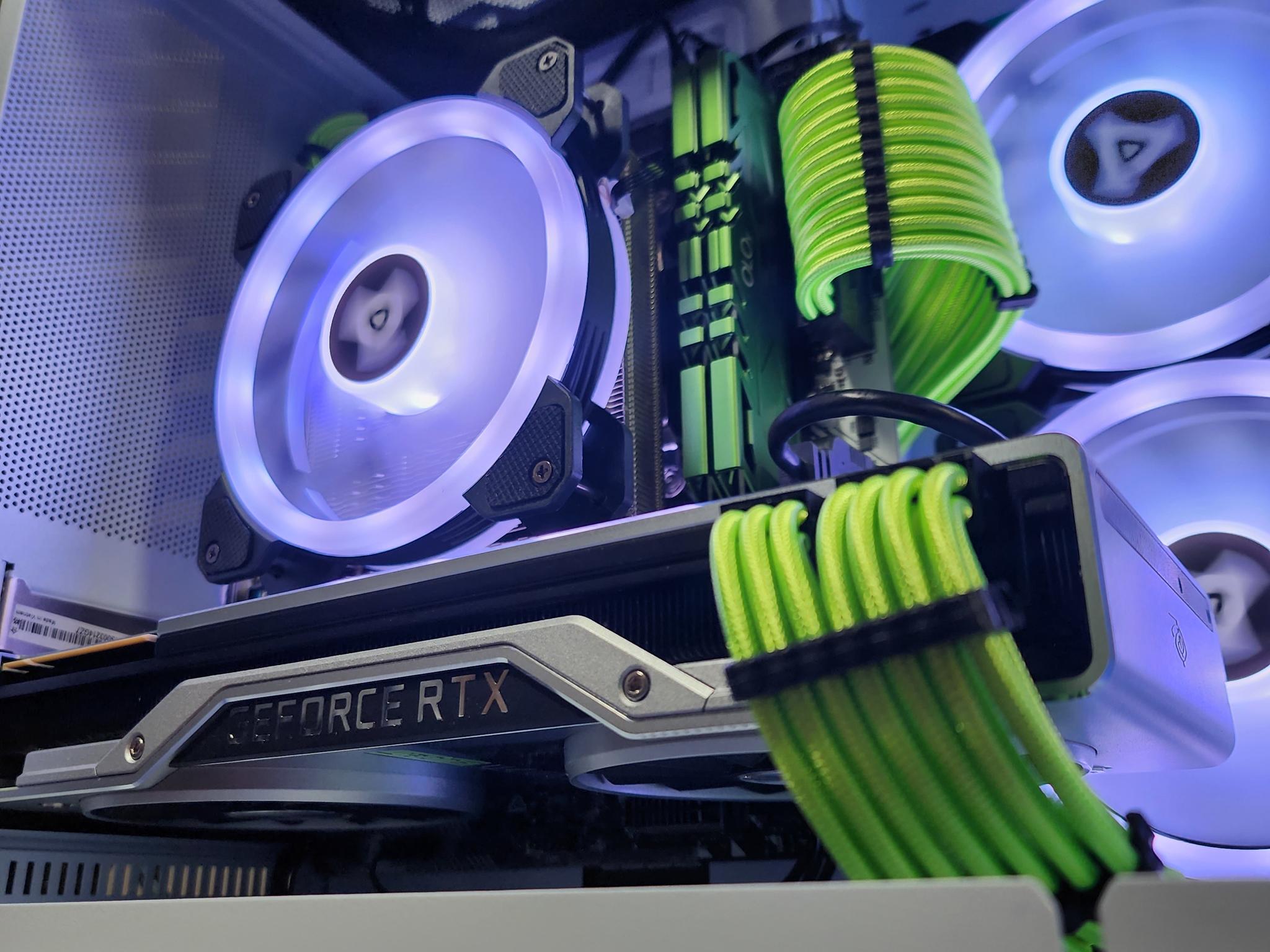 🤍💚🤍 AMD Ryzen 5 3500X // Nvidia GeForce RTX 2070 Super 8GB // OLOy 16GB 3200MHz