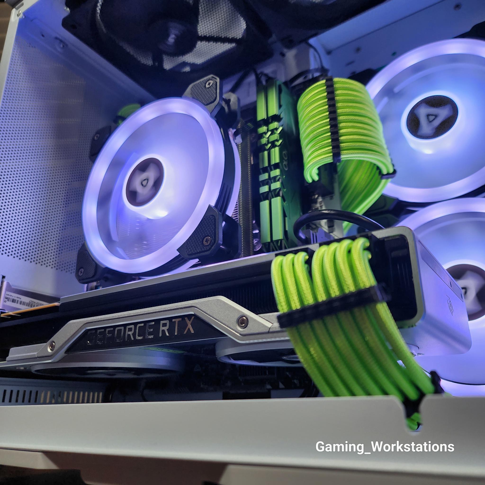 🤍💚🤍 AMD Ryzen 5 3500X // Nvidia GeForce RTX 2070 Super 8GB // OLOy 16GB 3200MHz