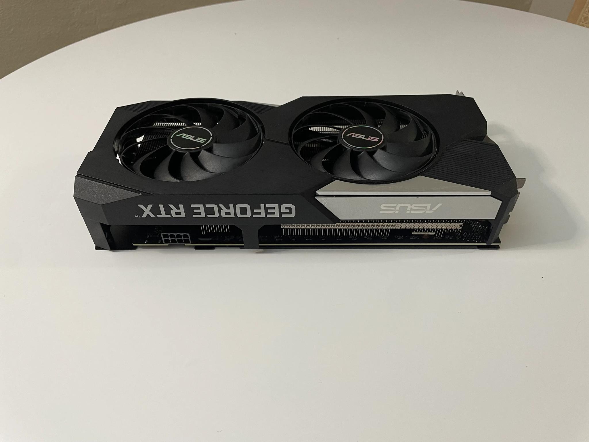🔥 SALE!! - ASUS RTX 3060ti DUAL OC Rev. V2