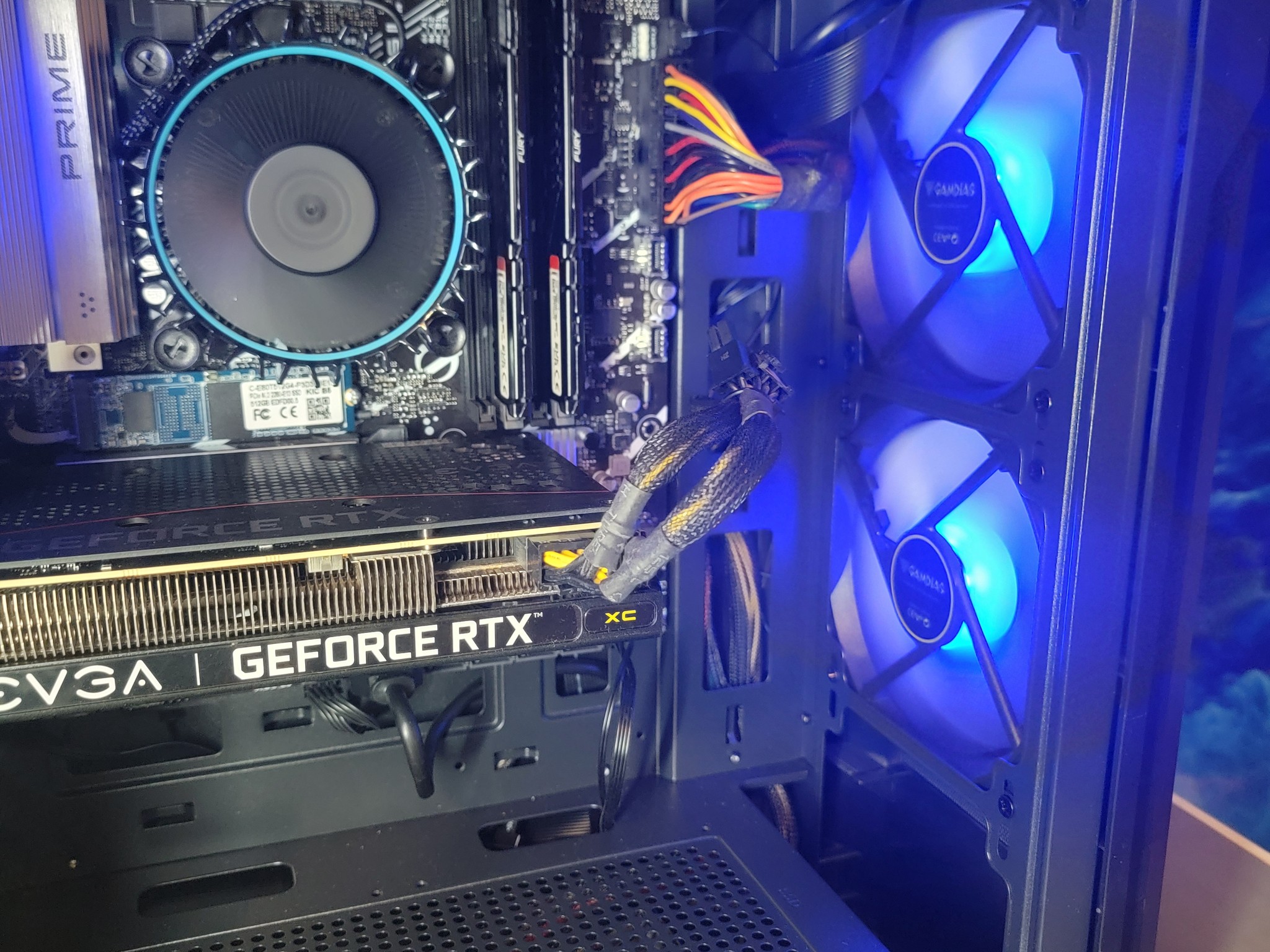 EVGA RTX 3060 12GB + Intel Core i3 12100f PC Build #28