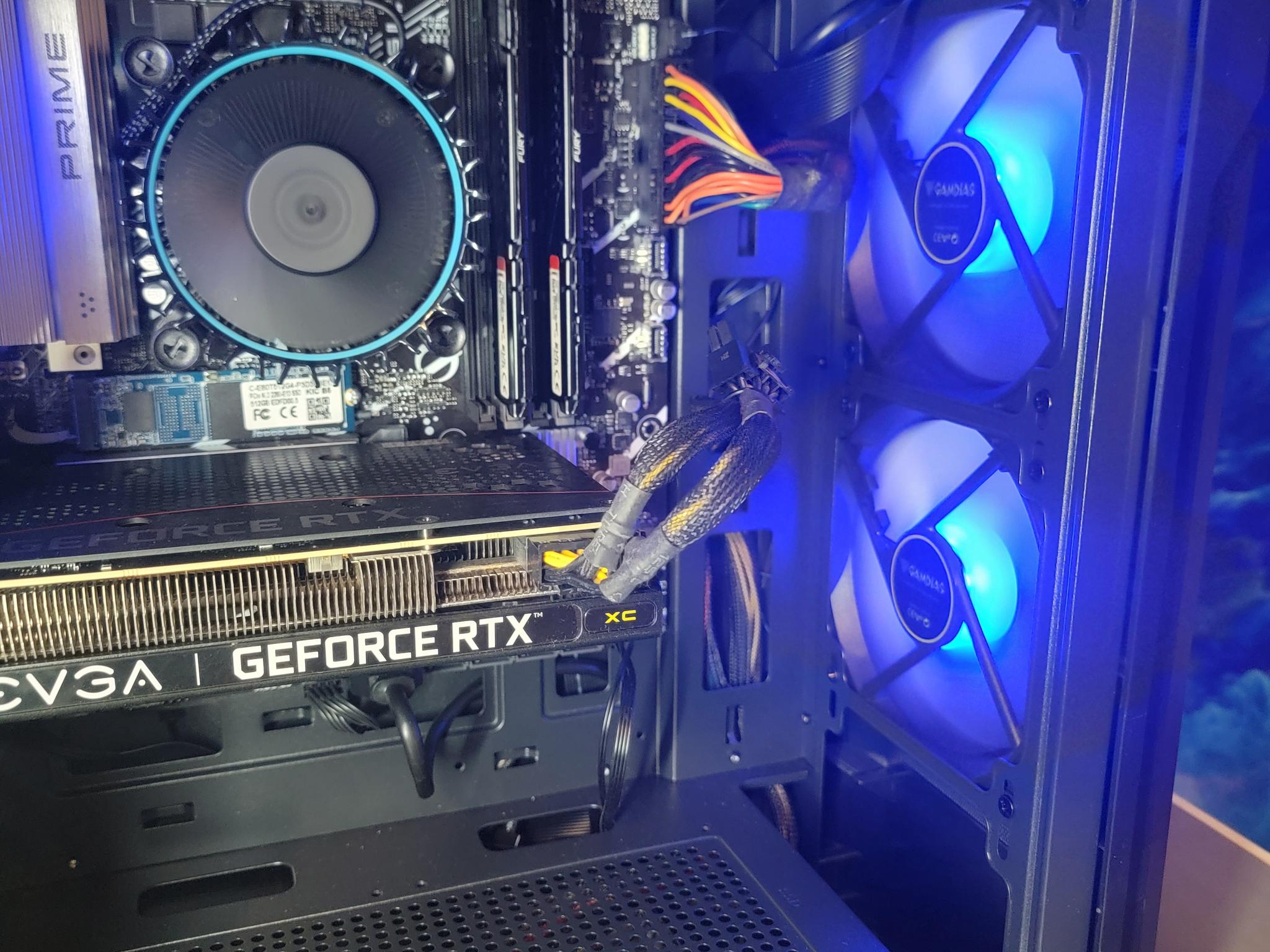 EVGA RTX 3060 12GB + Intel Core i3 12100f PC Build #28
