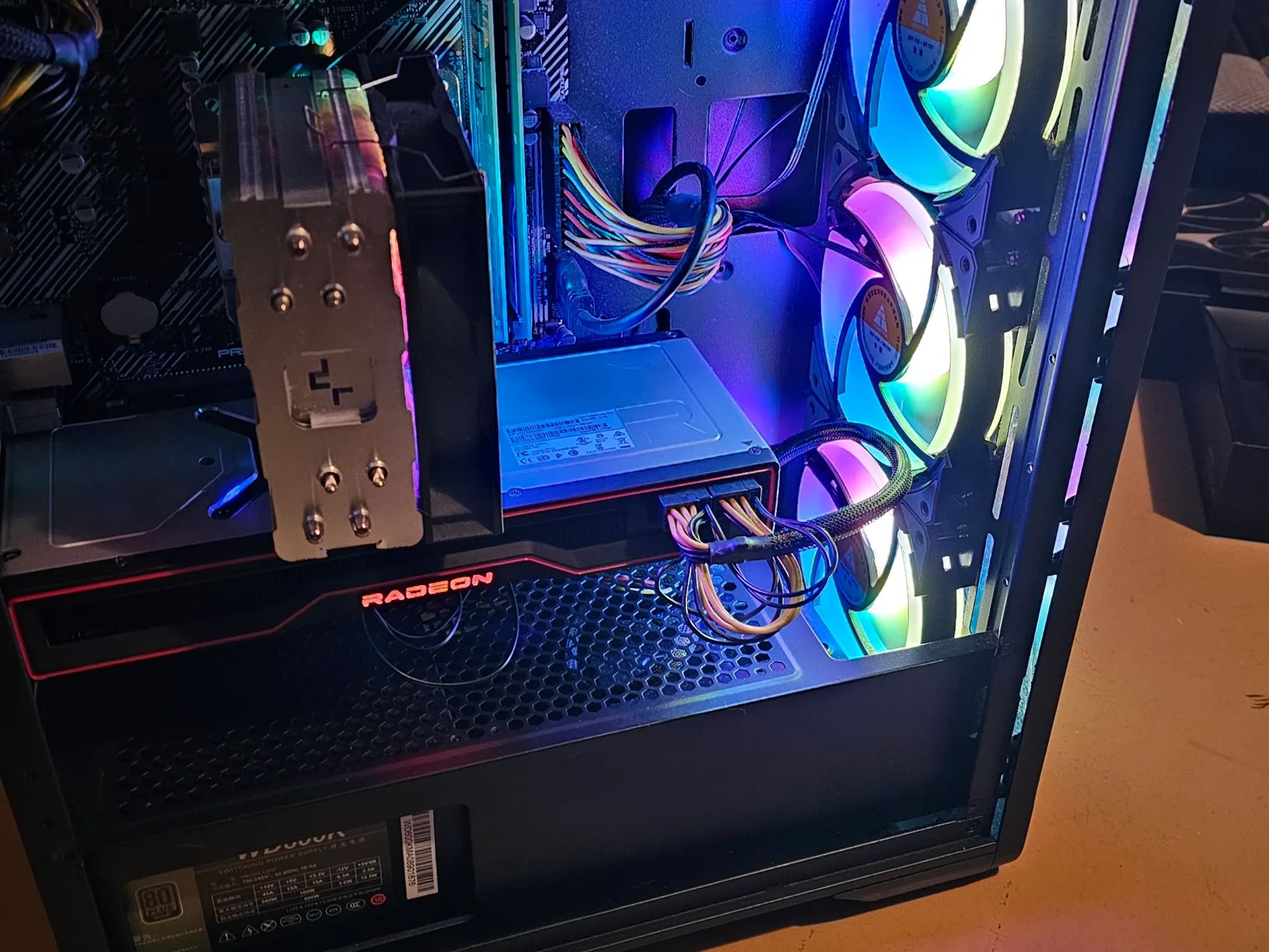 Gaming PC, with 5600g and Rx 6800