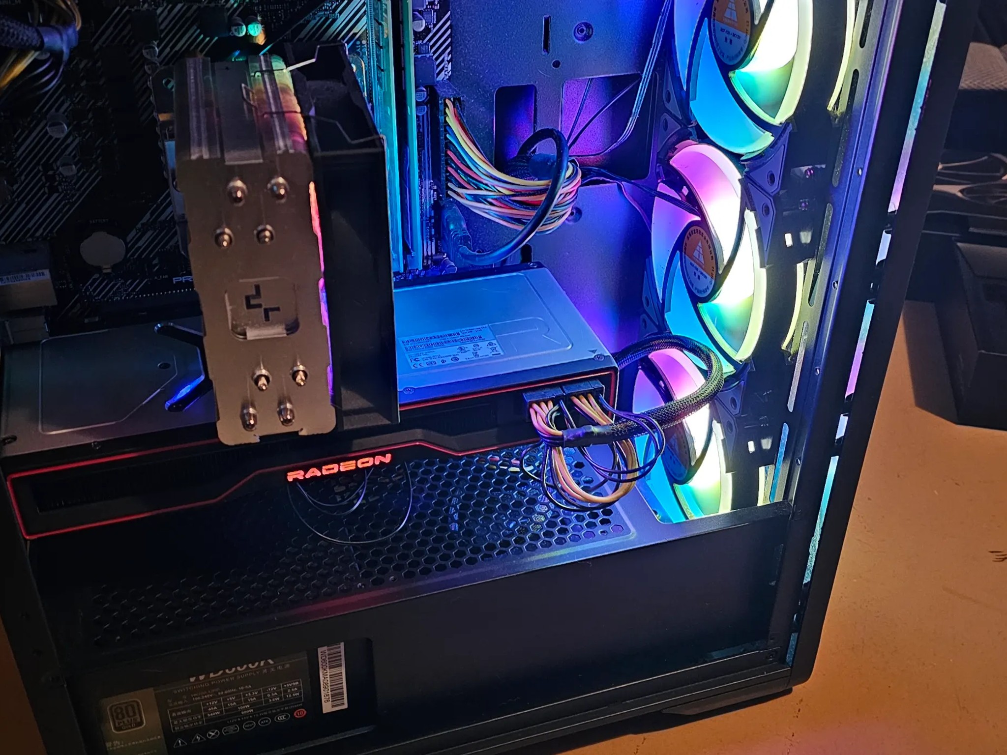 Gaming PC, with 5600g and Rx 6800