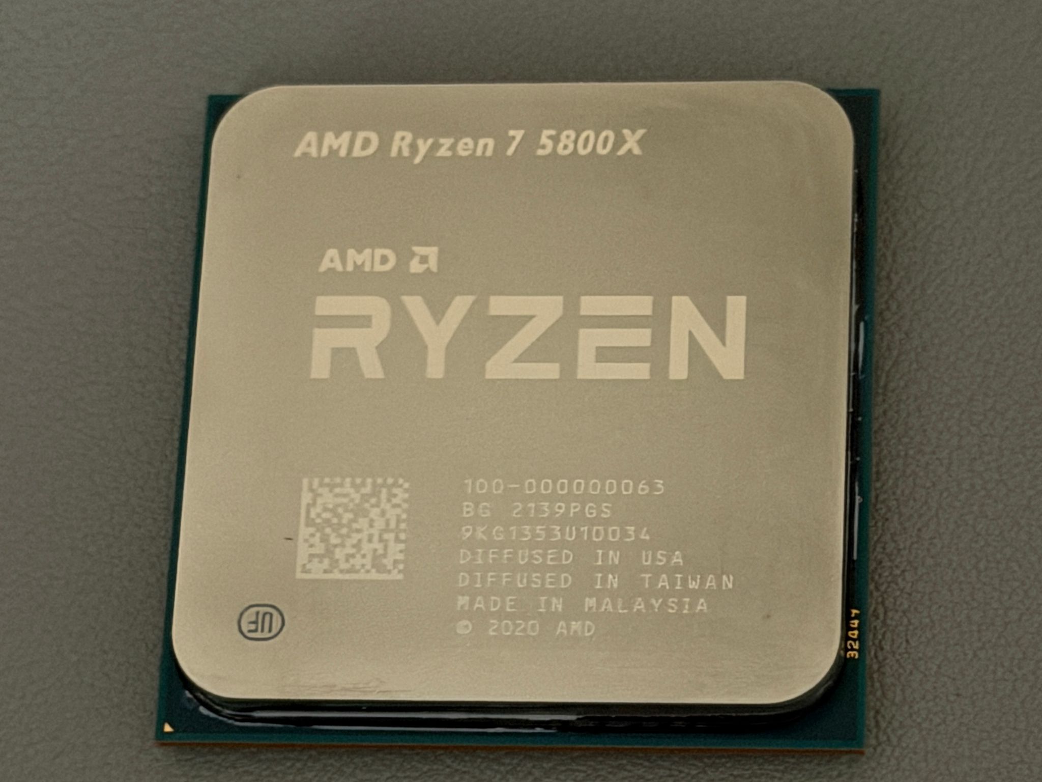 5800X AMD CPU
