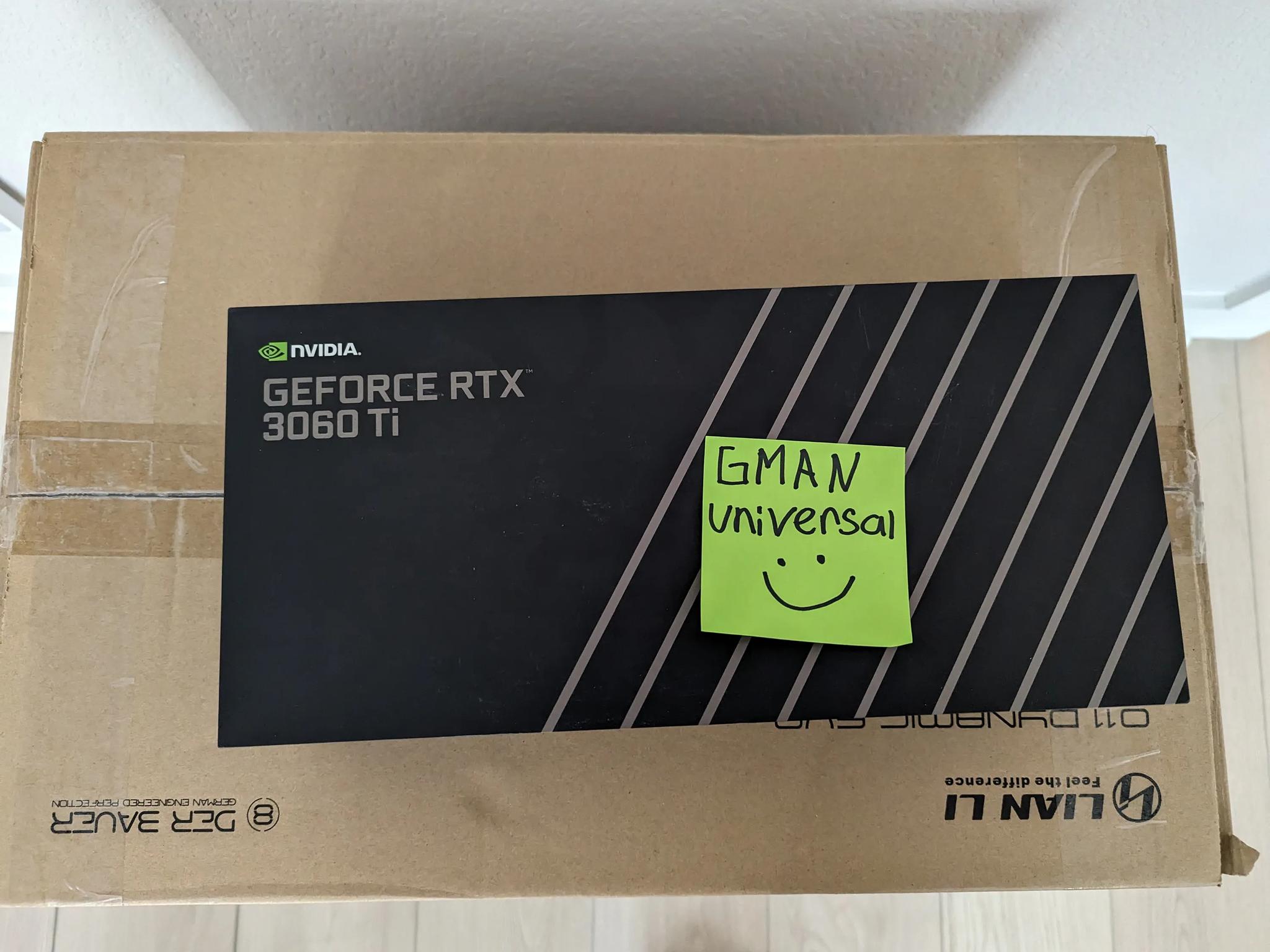 NVIDIA - GeForce RTX 3060 Ti 8GB GDDR6 PCI Express 4.0 Graphics Card - Titanium/Black
