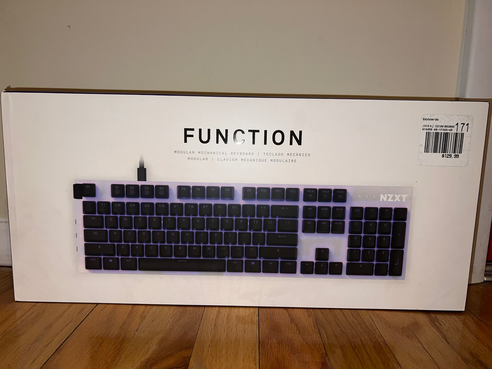 NZXT Full Size Mechanical Keyboard