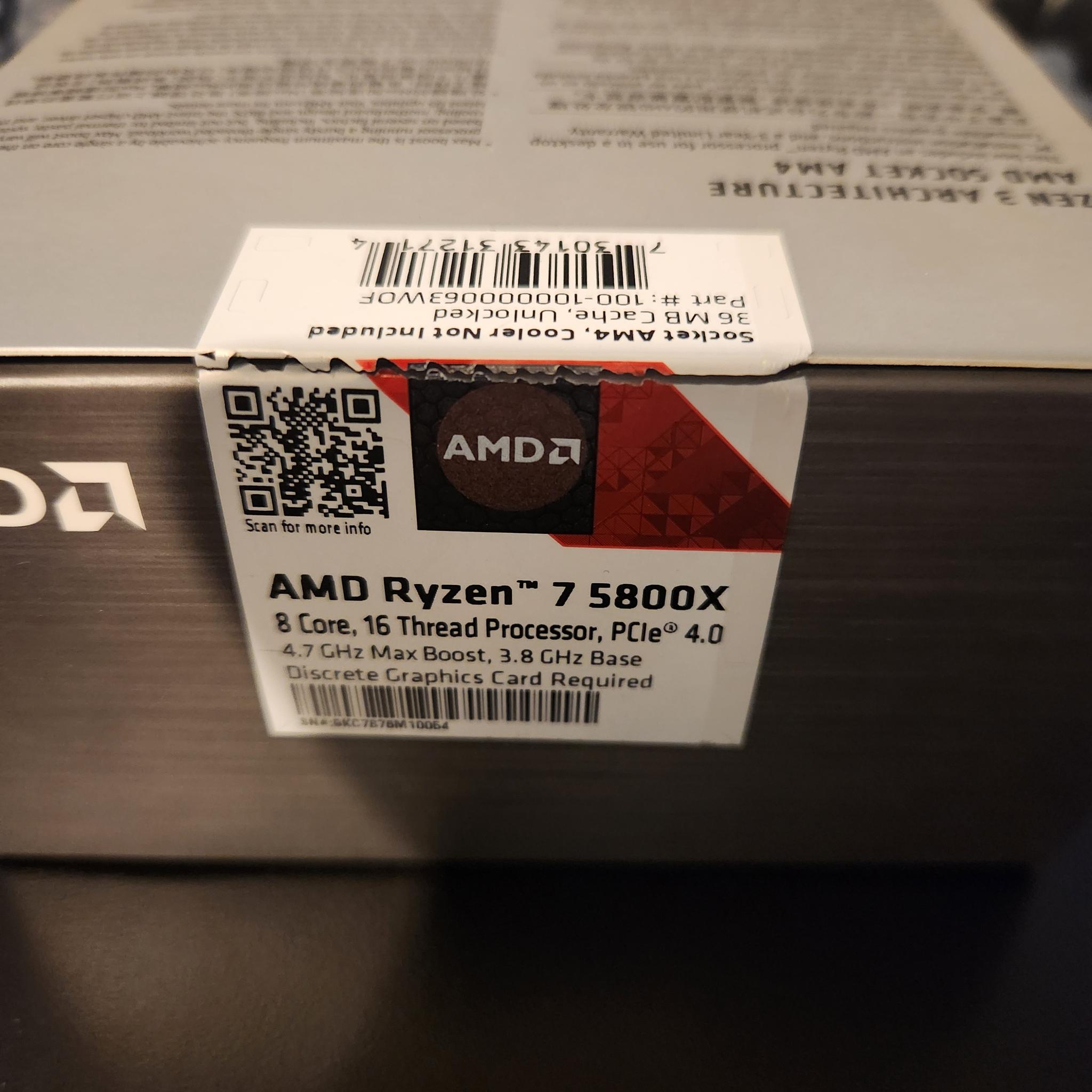 Ryzen 7 5800X