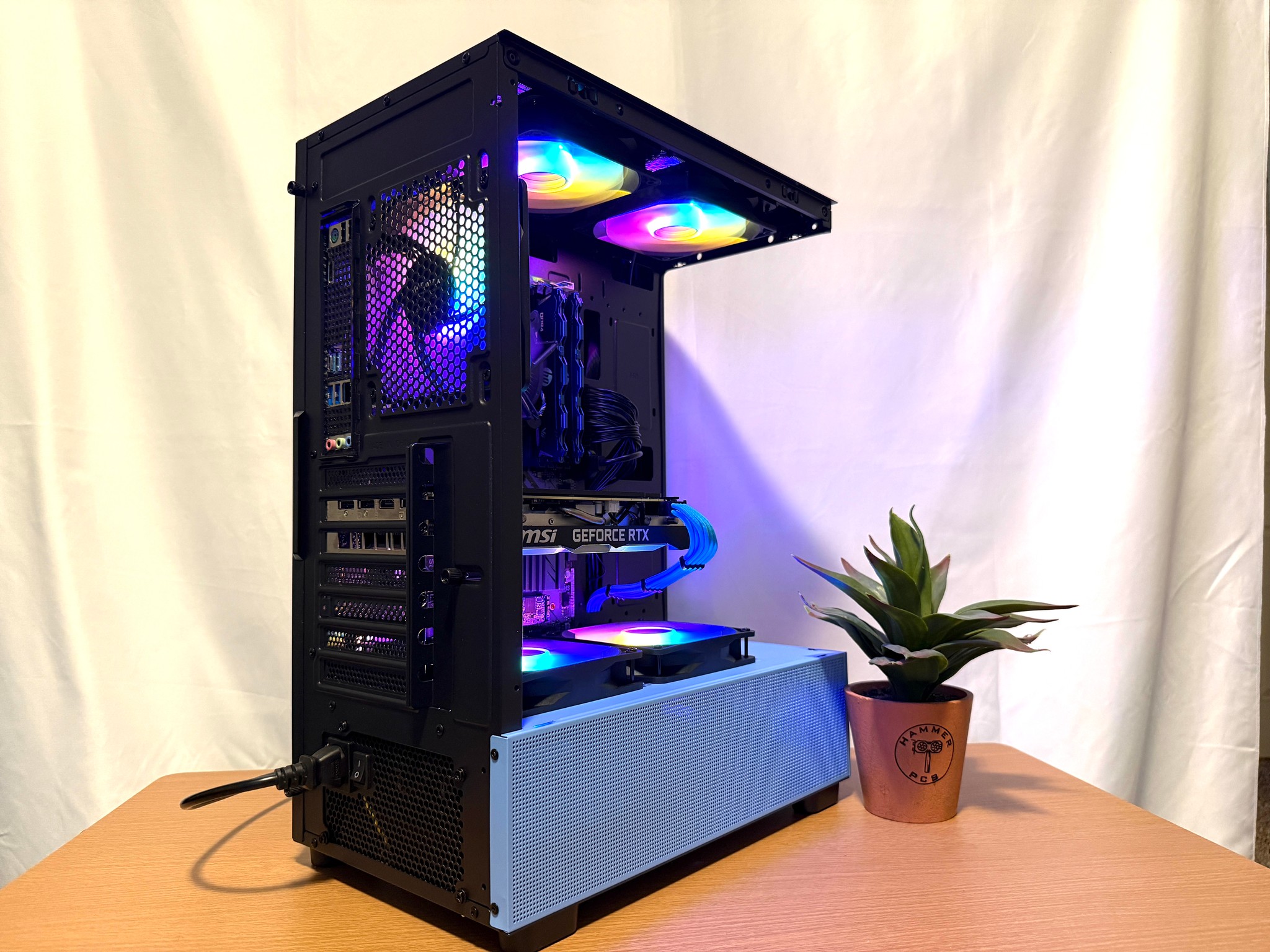 🫐RTX 2060 Super + Intel i5 BLUE Gaming PC🫐| Fortnite, Arc Raiders, Helldivers, GTA V, and More!