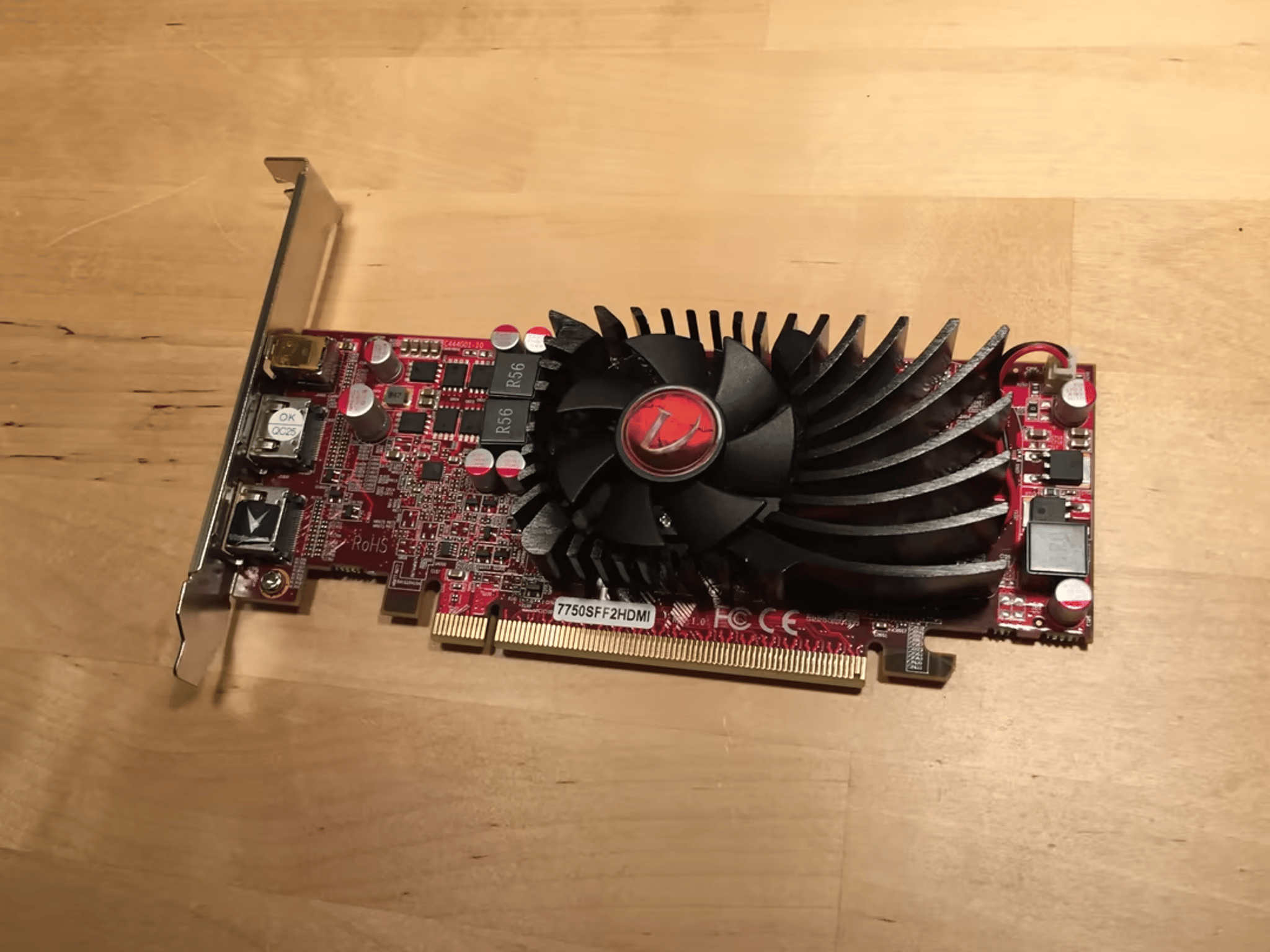 VisionTek HD 7550 1GB GPU | Dual HDMI, Mini-DP