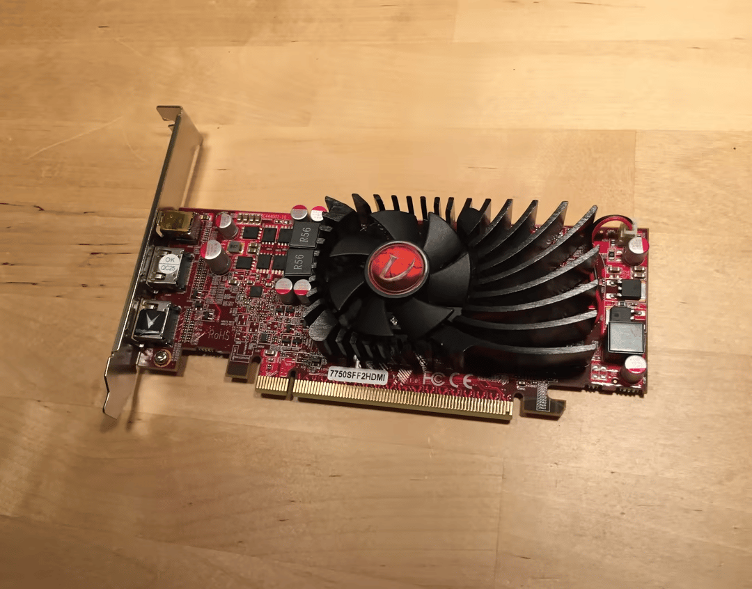 VisionTek HD 7550 1GB GPU | Dual HDMI, Mini-DP