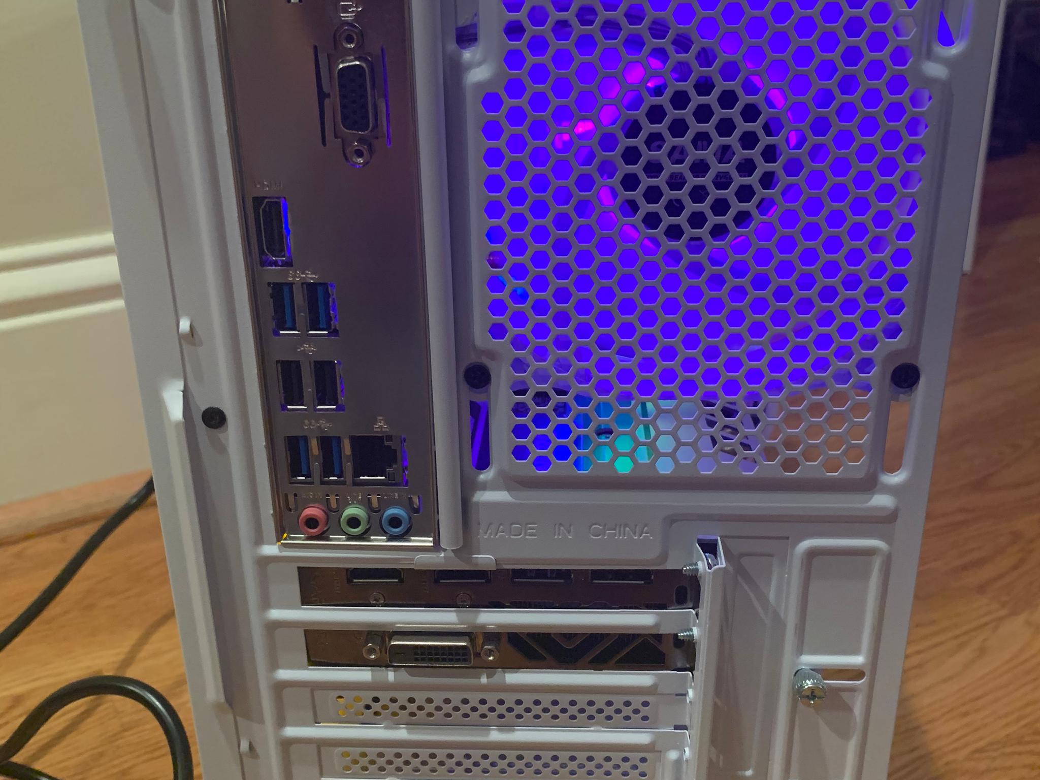 RX 580 8GB RYZEN 5 1600X FORTNITE READY WHITE CUSTOM 16GB RAM 1000GB SSD ARGB LIGHTING WINDOWS 10