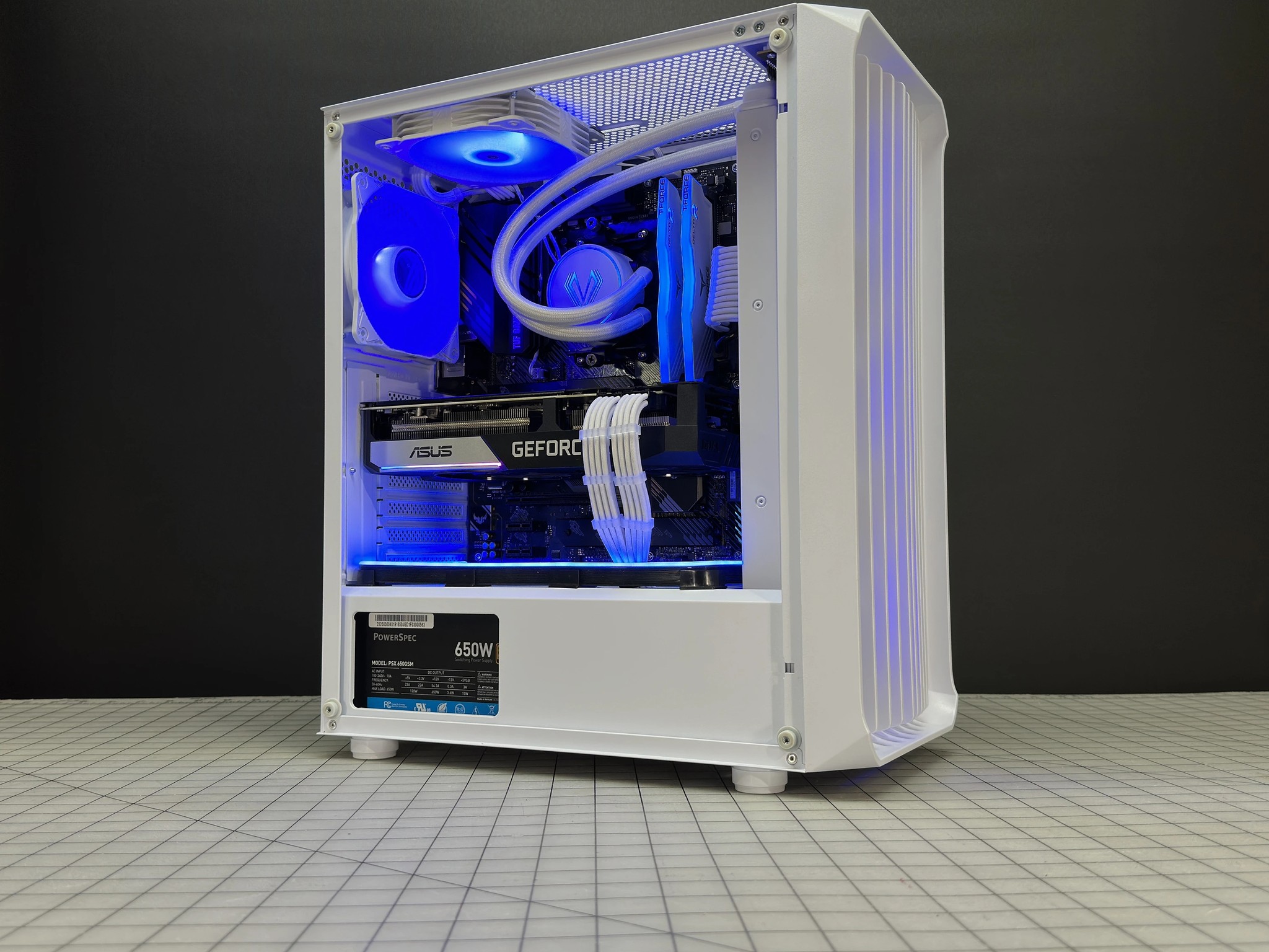 🧊❄️Arctic❄️🧊 RTX 3070 / AMD R5 5600X3D / 1TB NVME / 32GB Ram / 360 AIO Watercooled / WIFI / WIN11