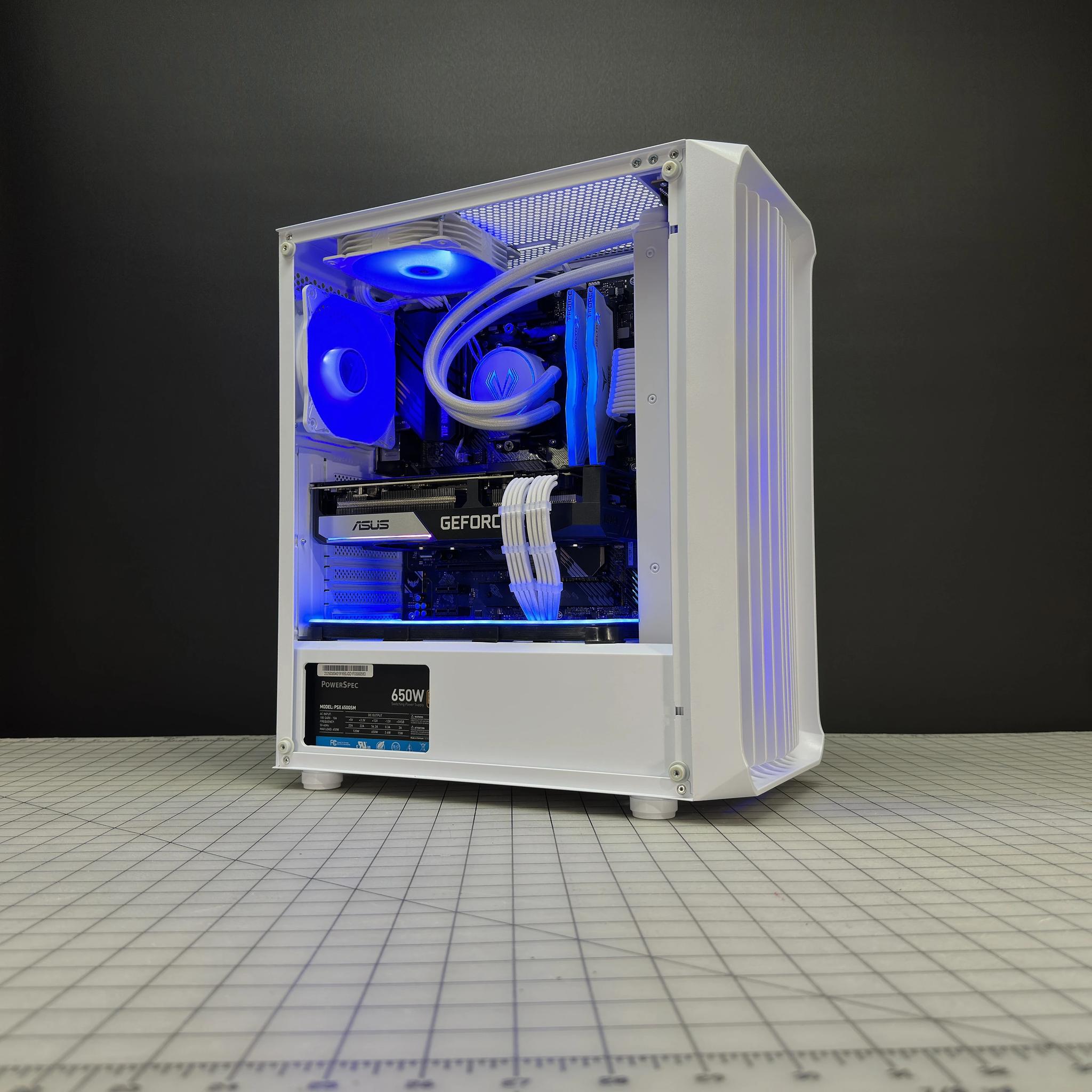 🧊❄️Arctic❄️🧊 RTX 3070 / AMD R5 5600X3D / 1TB NVME / 32GB Ram / 360 AIO Watercooled / WIFI / WIN11