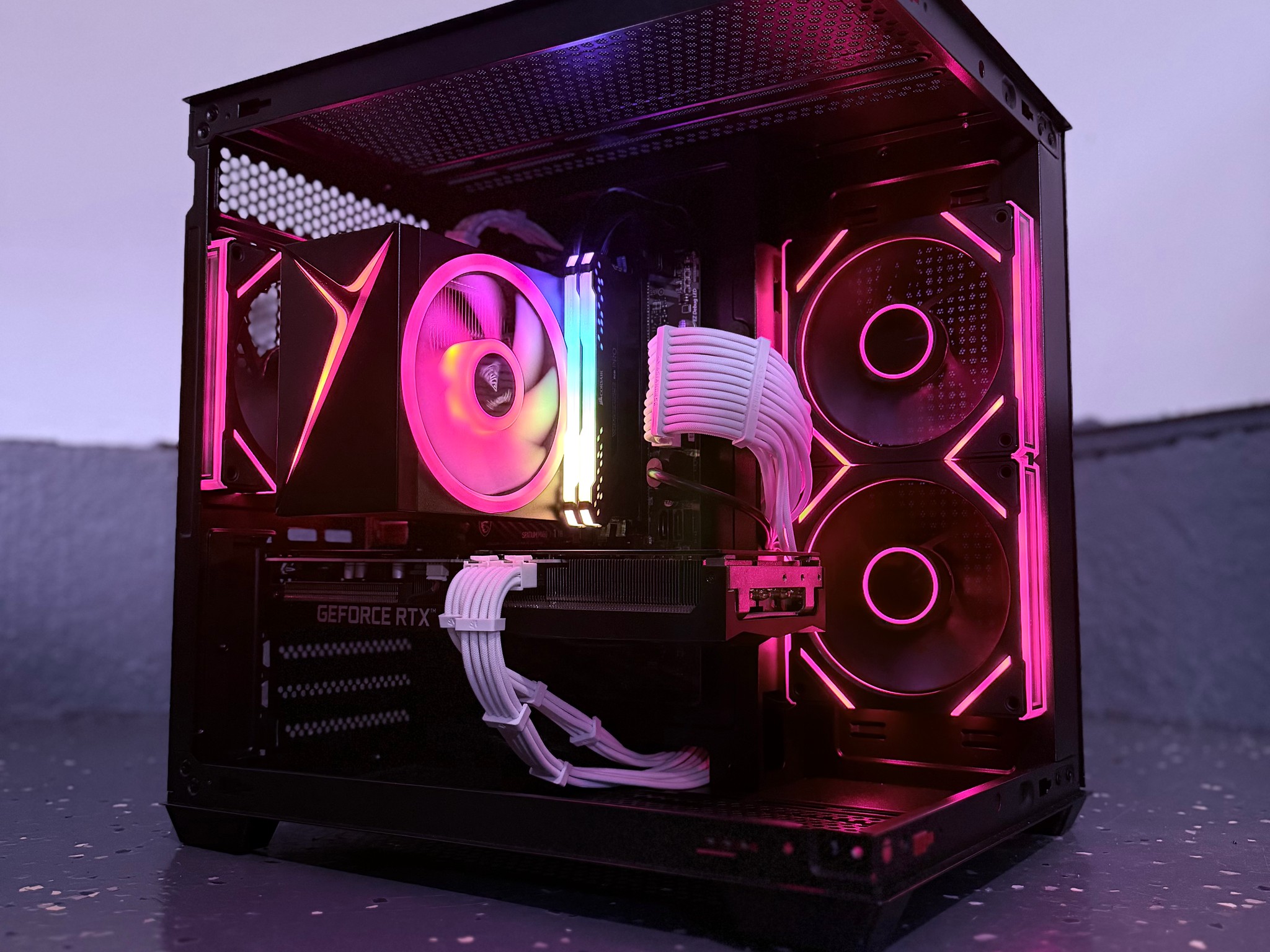⚫️"Shadow Vector "⚫️| 1440p Gaming | Intel i7 10700 | RTX 3070 | 32B DDR4 Ram | 1TB Storage