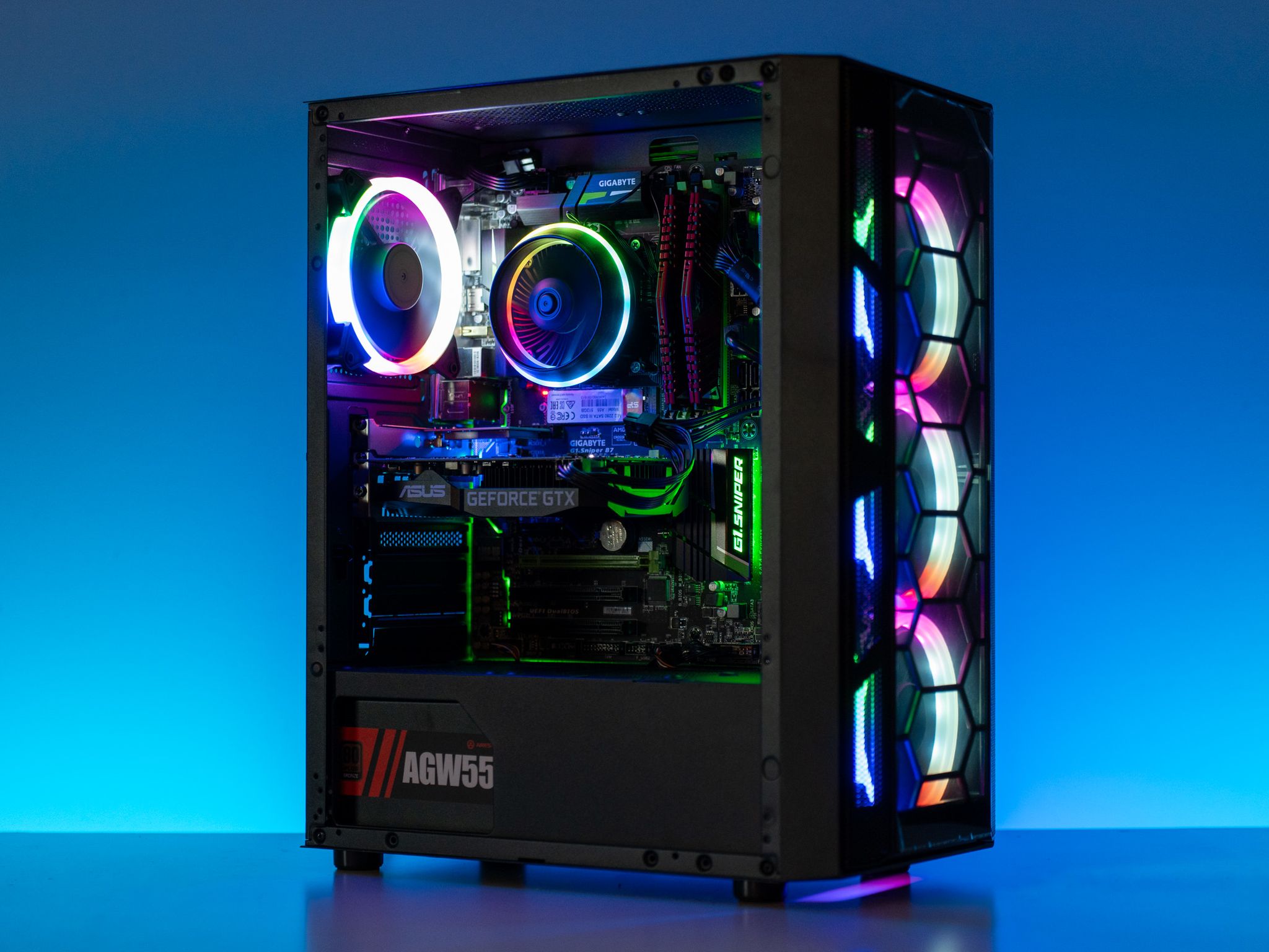 Budget Gaming PC | Intel i7-6700 | GTX 1660 Super | 16GB DDR4 | 512GB M.2 | RGB Lighting