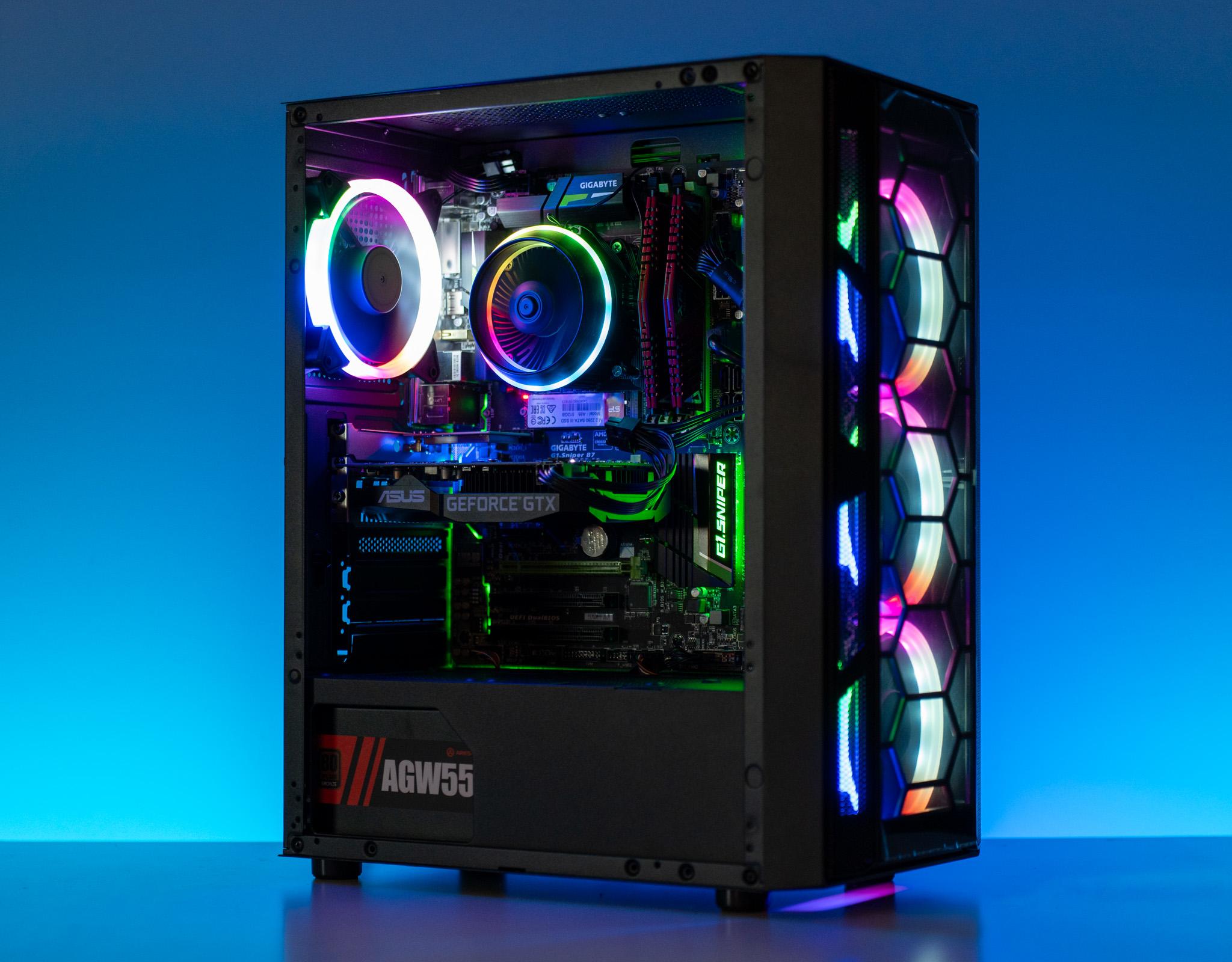 Budget Gaming PC | Intel i7-6700 | GTX 1660 Super | 16GB DDR4 | 512GB M.2 | RGB Lighting
