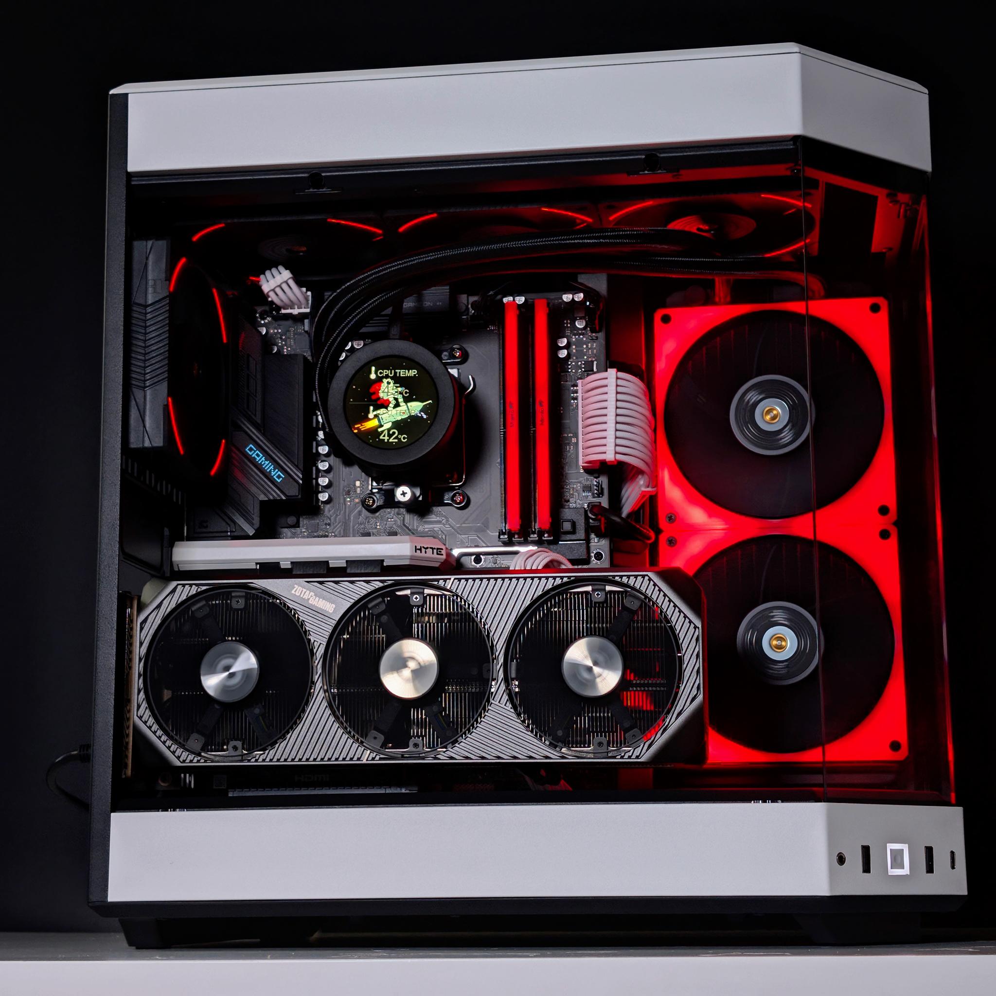 ⏳💲✂️🤍🖤Dream Gaming PC🏆Nvidia RTX 5080 16GB🏆 AMD Ryzen 7 9800X3D 3D V-Cache🏆 32GB DDR5🏆5TB SSD