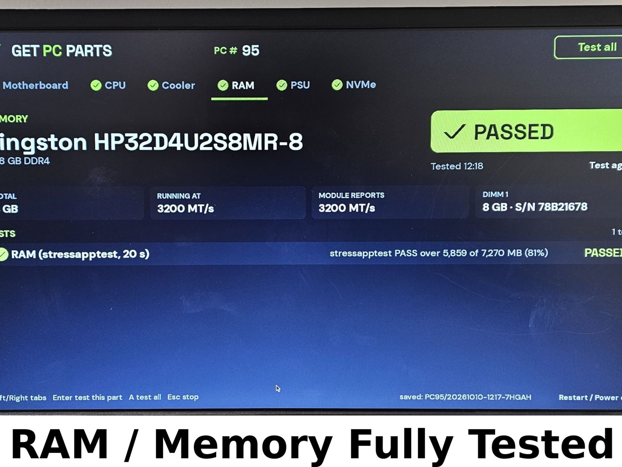 32GB DDR4 (2x16GB) CL16 3200MT/s Corsair Vengeance RGB PRO